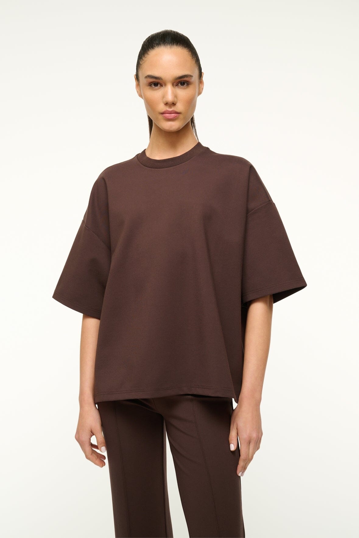 STAUD CAPSULE TOP DARK CHOCOLATE - 2