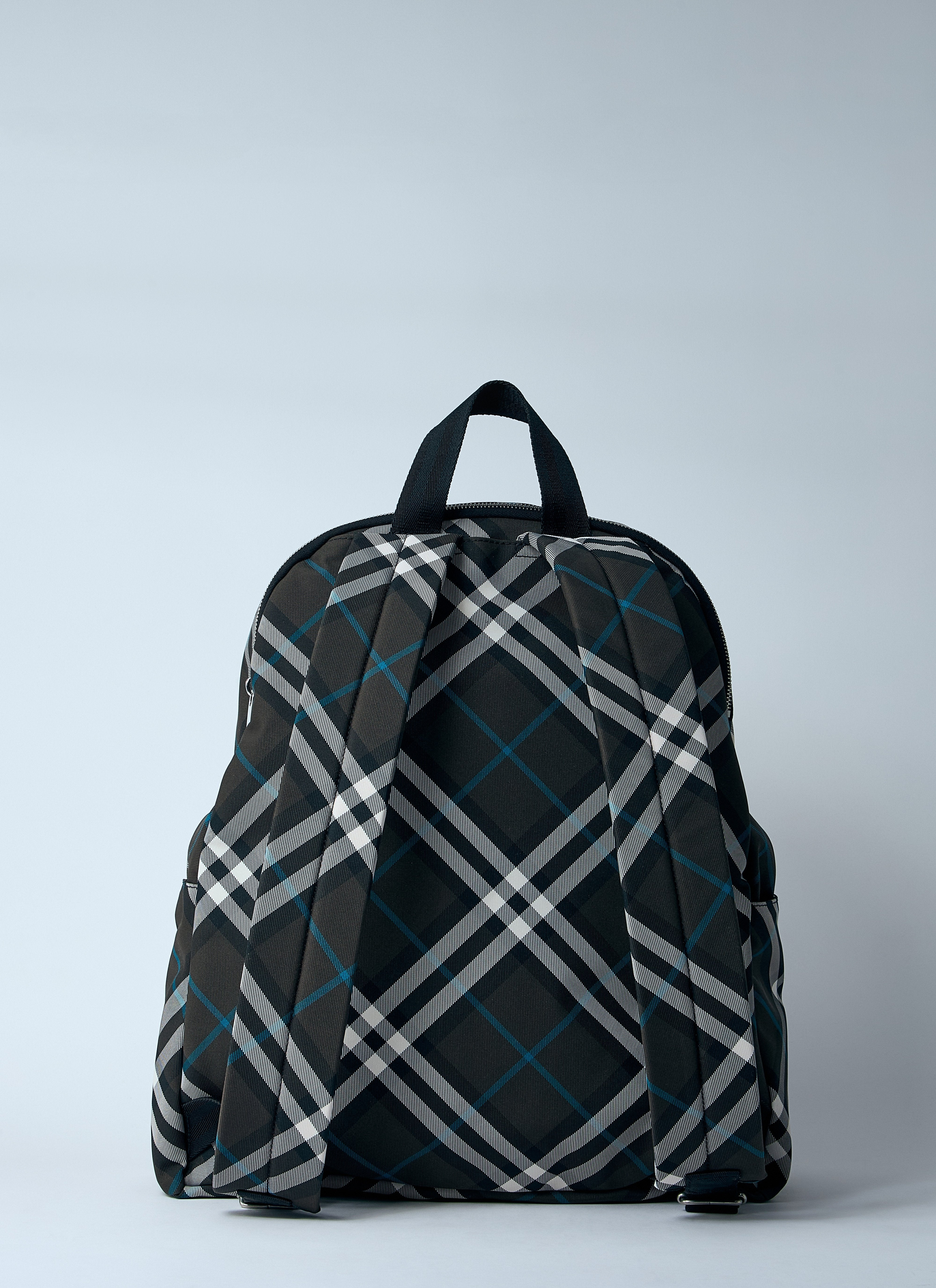 Burberry Men Check Backpack - 2