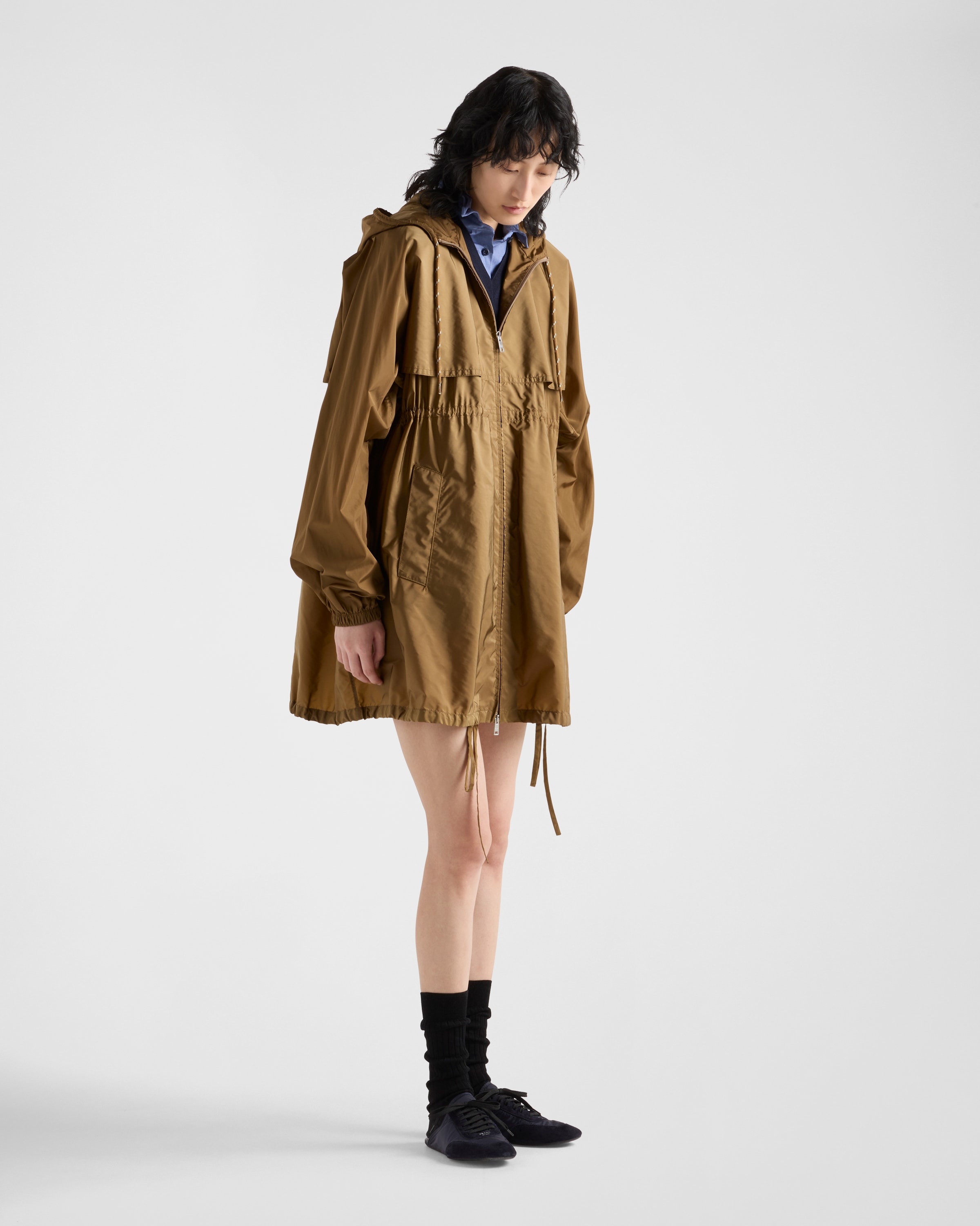 Lightweight Re-Nylon raincoat - 2