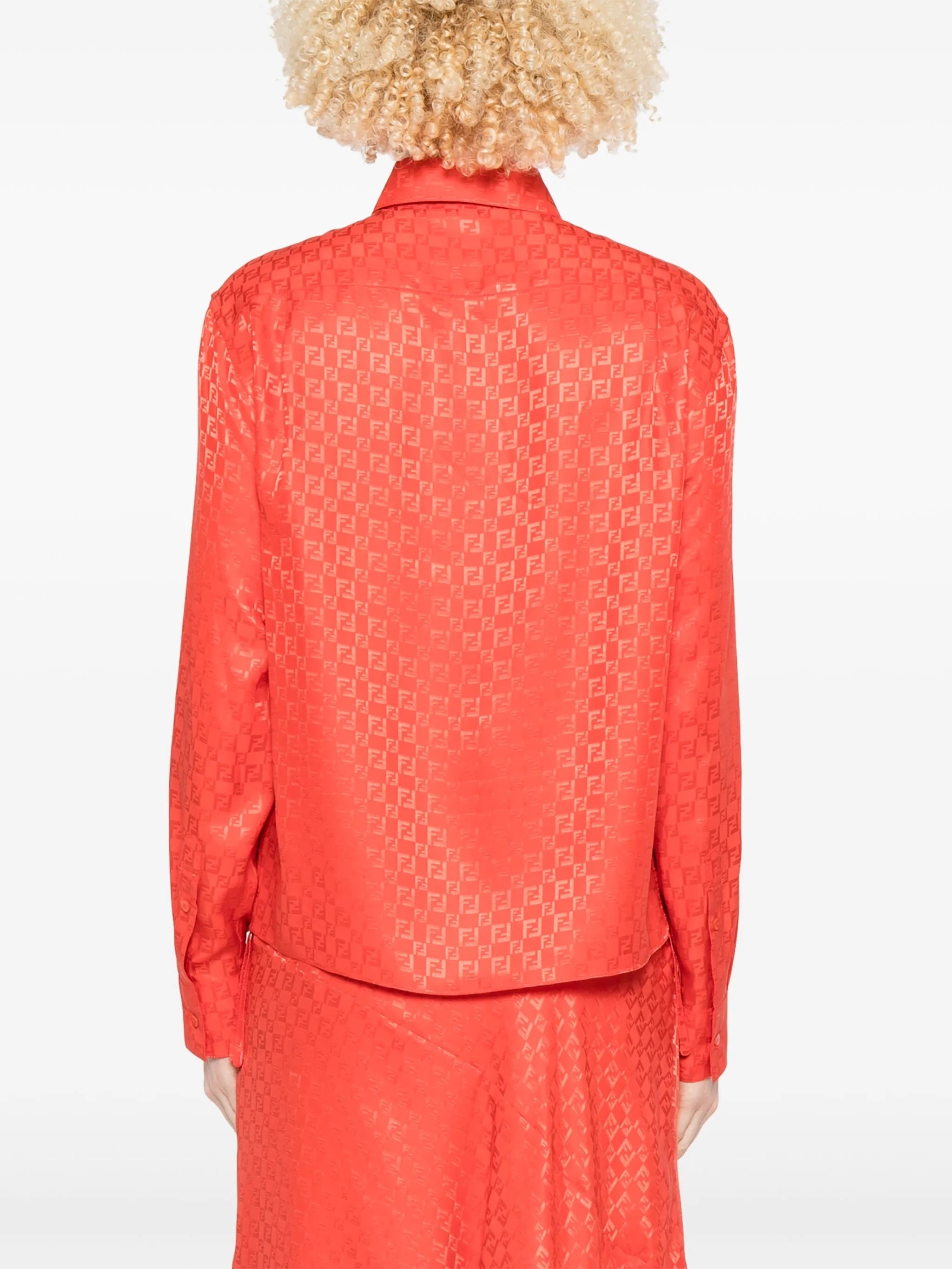 Fendi FF-jacquard Shirt - 2