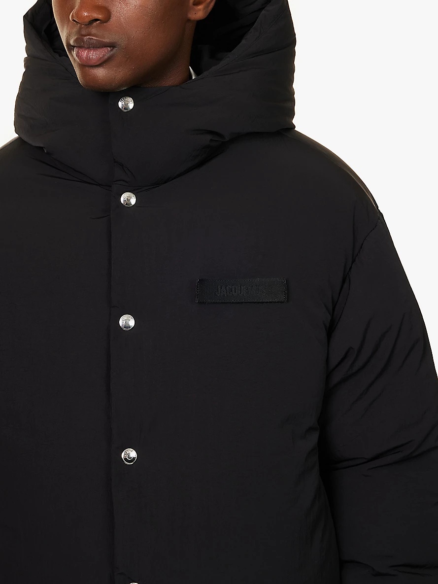 La Doudoune hooded relaxed-fit shell jacket - 5