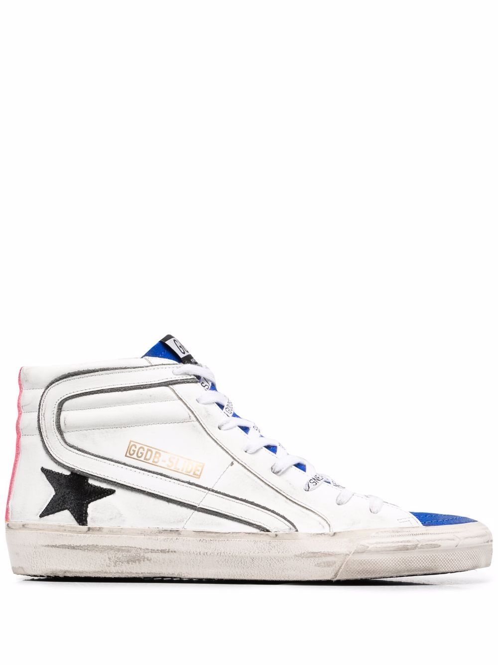 Slide high-top sneakers - 1