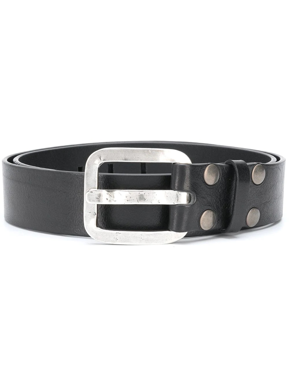 studded leather belt - 1