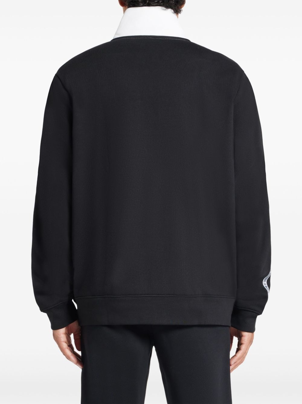 logo-patch sweatshirt - 4