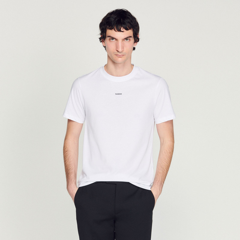 SANDRO EMBROIDERED T-SHIRT 5