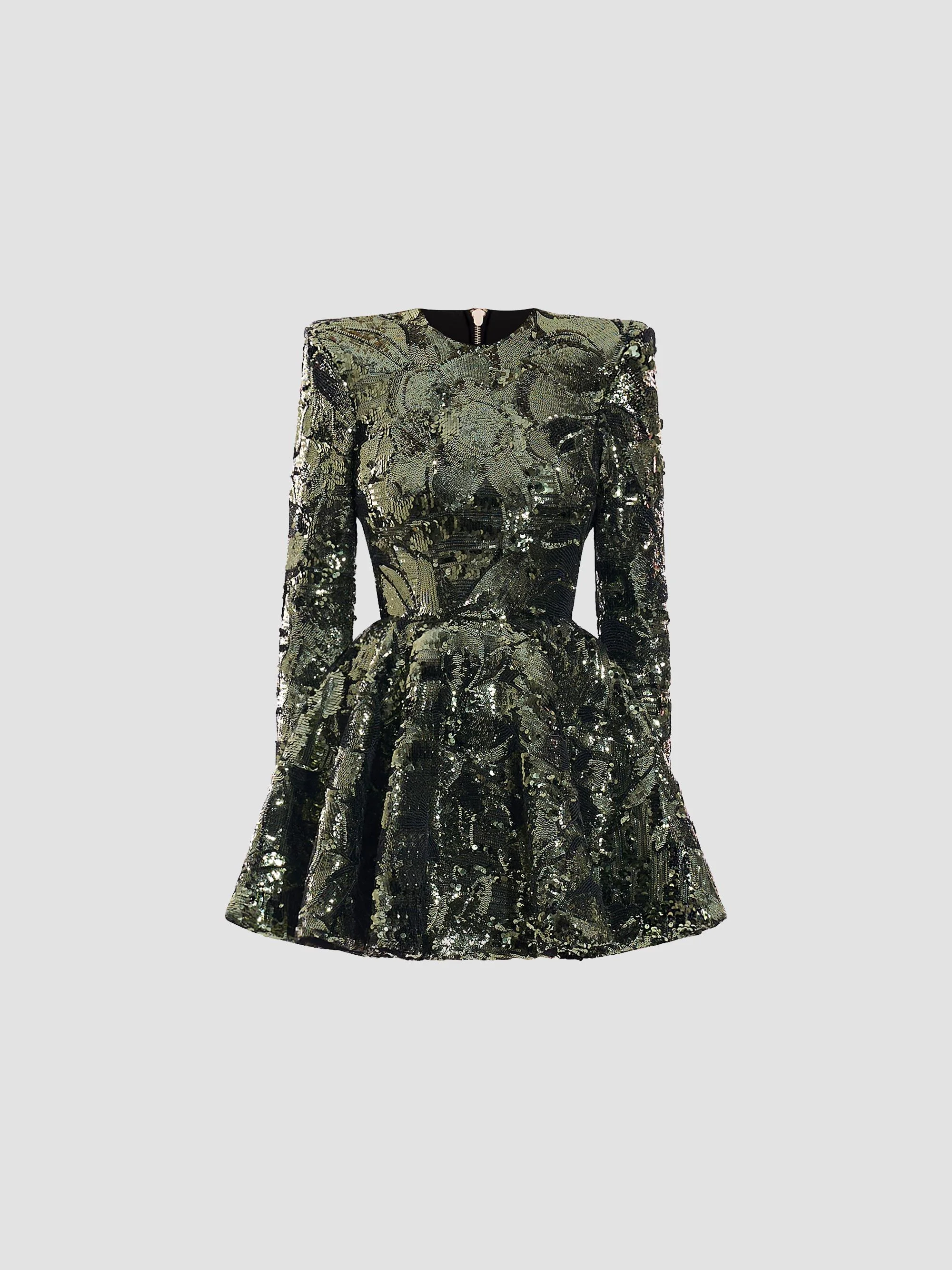 Women's This Is Not Her Mini Dress - Olive - 1