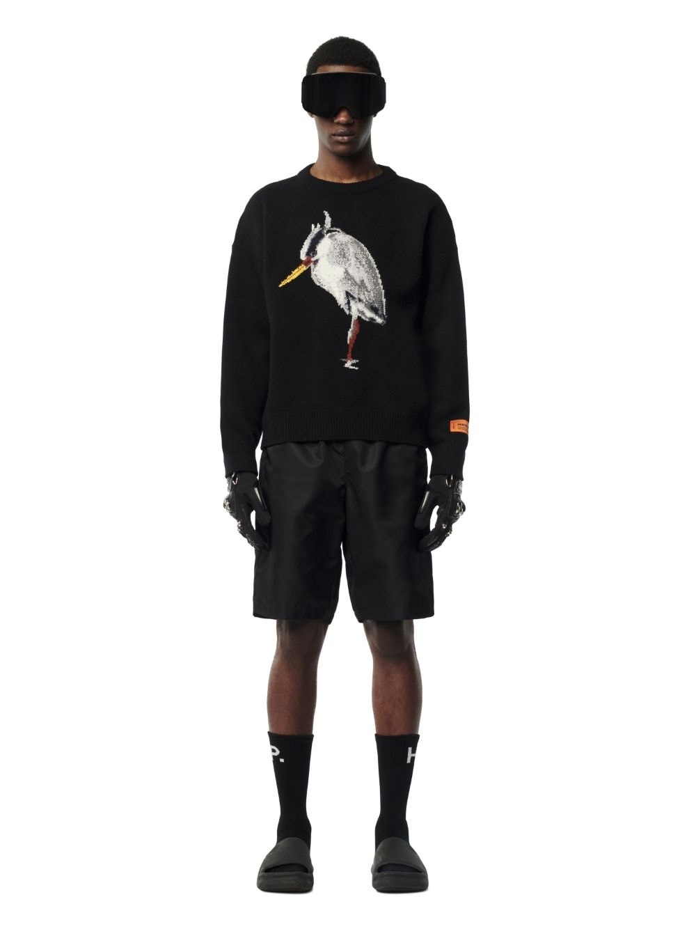 Heron Bird Knit Crewneck - 2