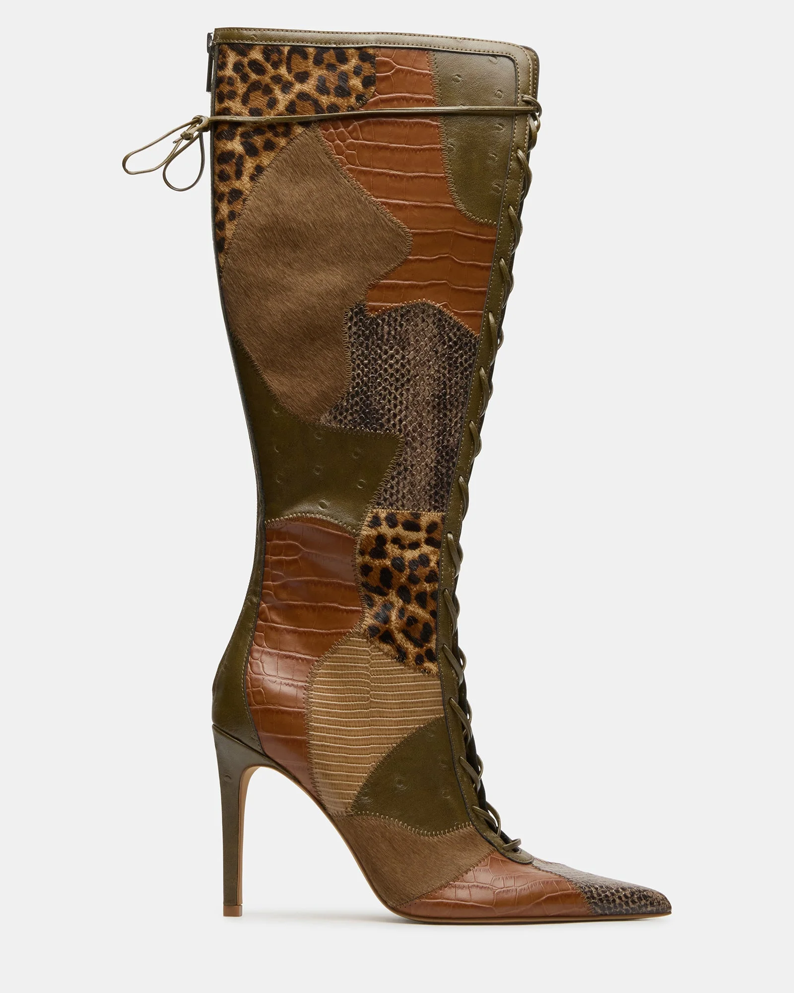 MARELYN OLIVE MULTI WIDE CALF - 1