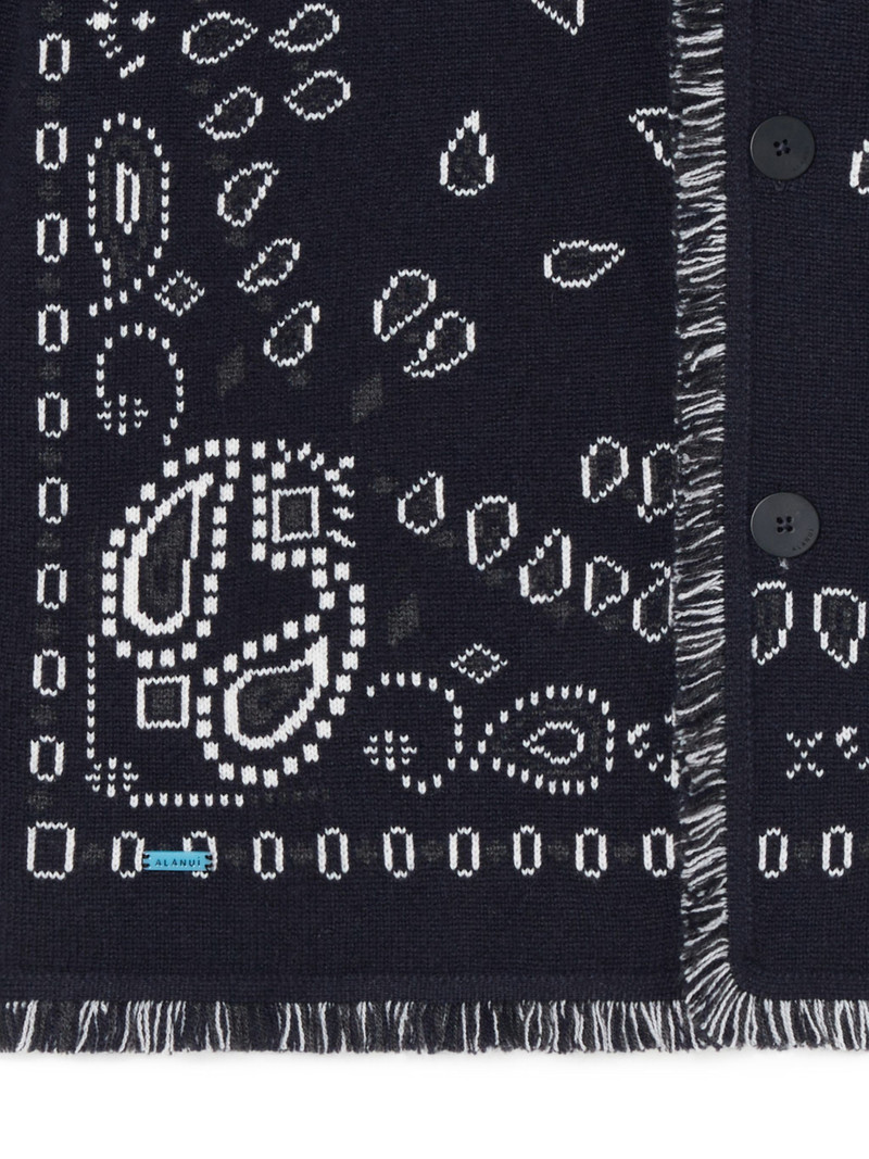 Bandana Jacquard Cardigan 9