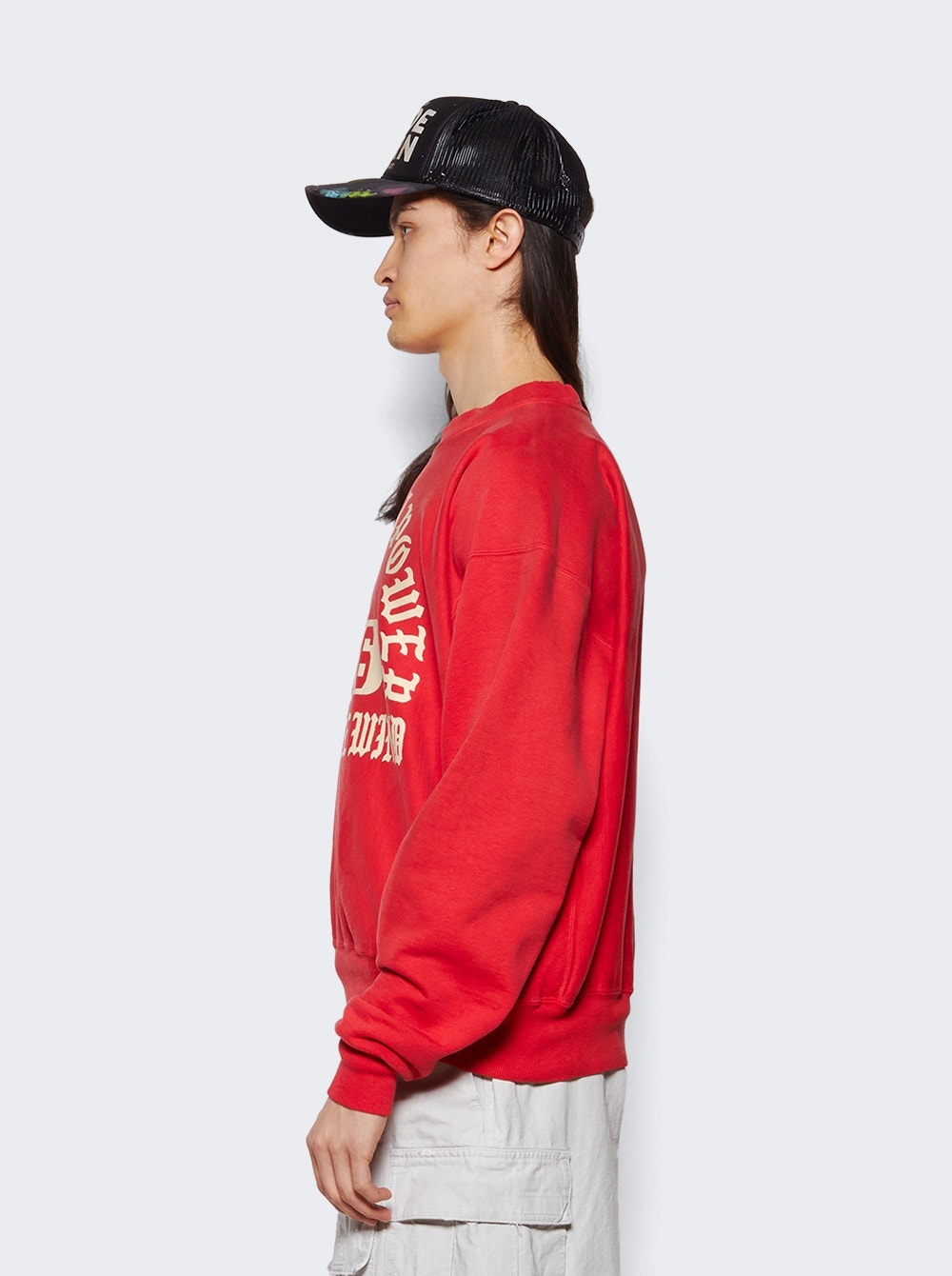 SAINT M×××××× Unknown Power Crewneck Sweatshirt Red