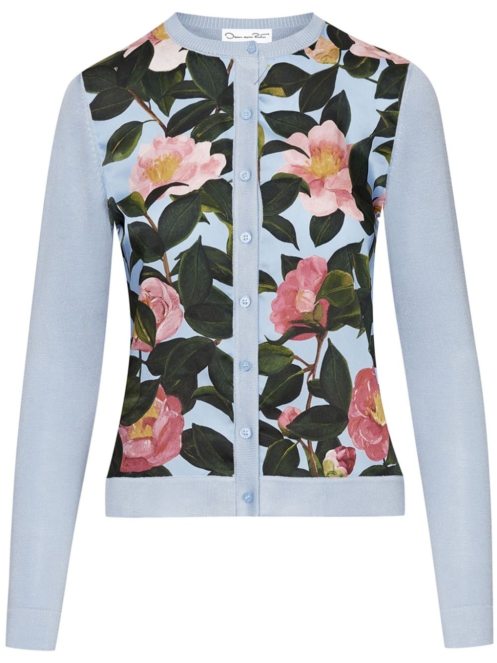 Camellia button-up cardigan - 1