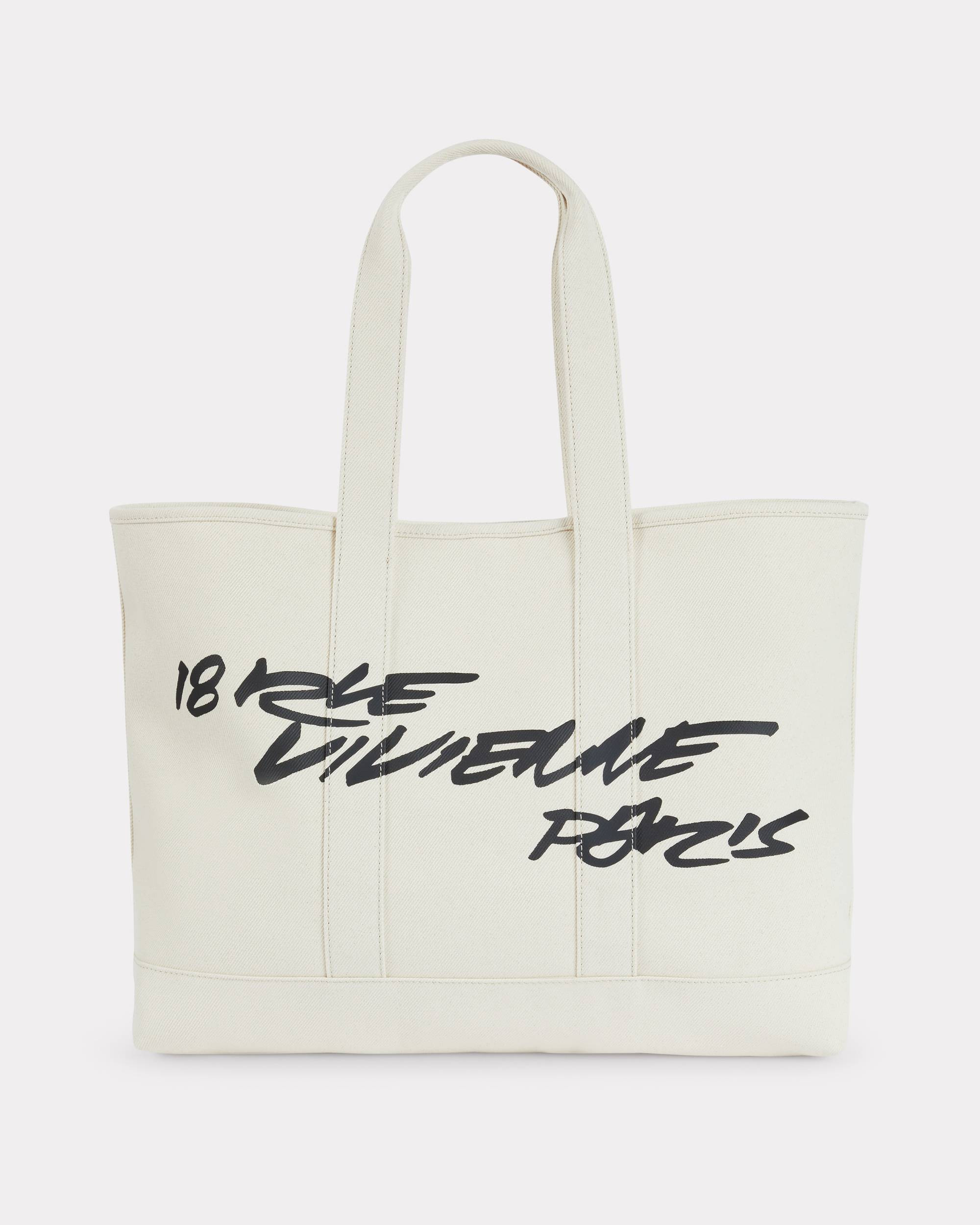 'Kenzo x Futura 2000' large tote bag 'Kenzo Utility' in canvas - 2
