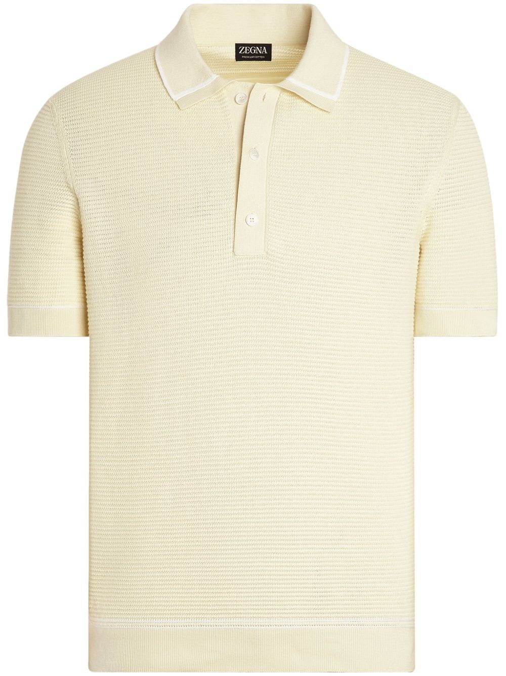 cotton polo shirt - 1