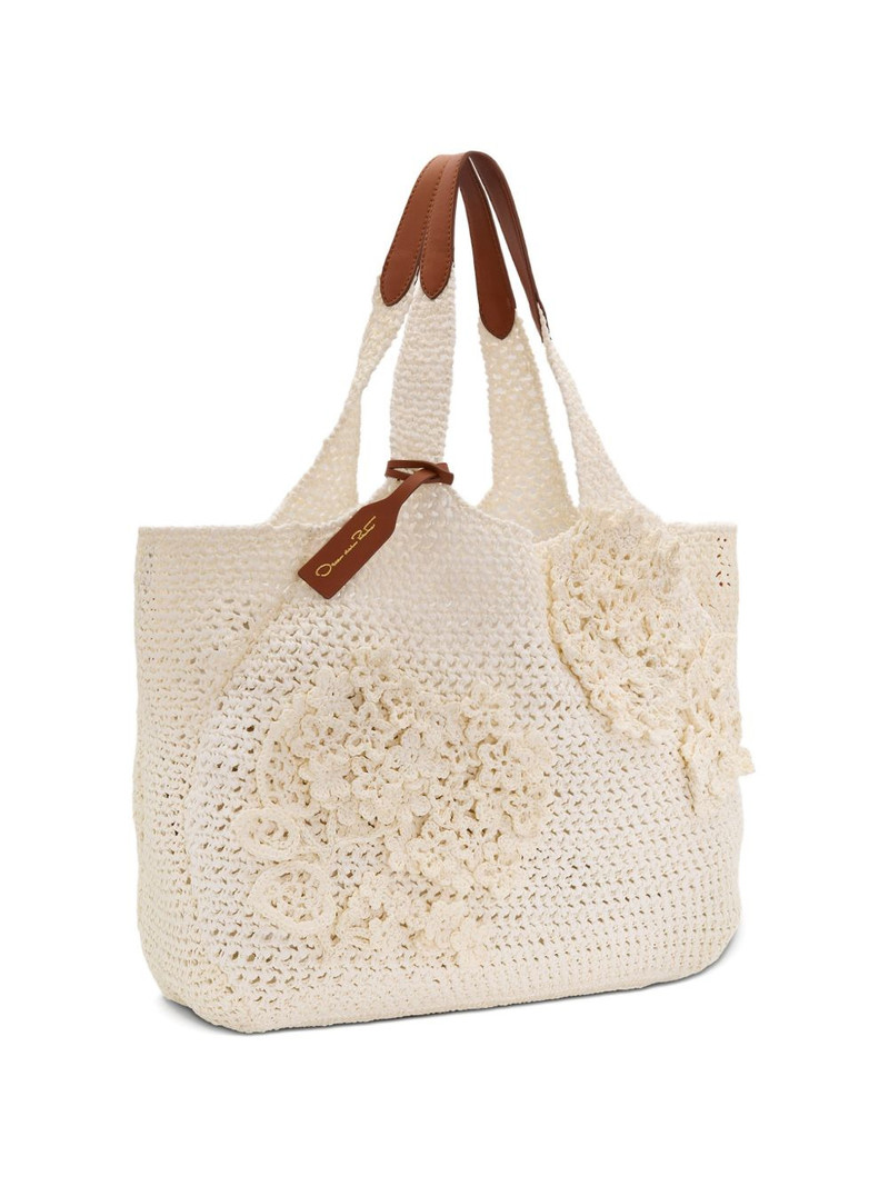 flower-embroidered shoulder bag 3
