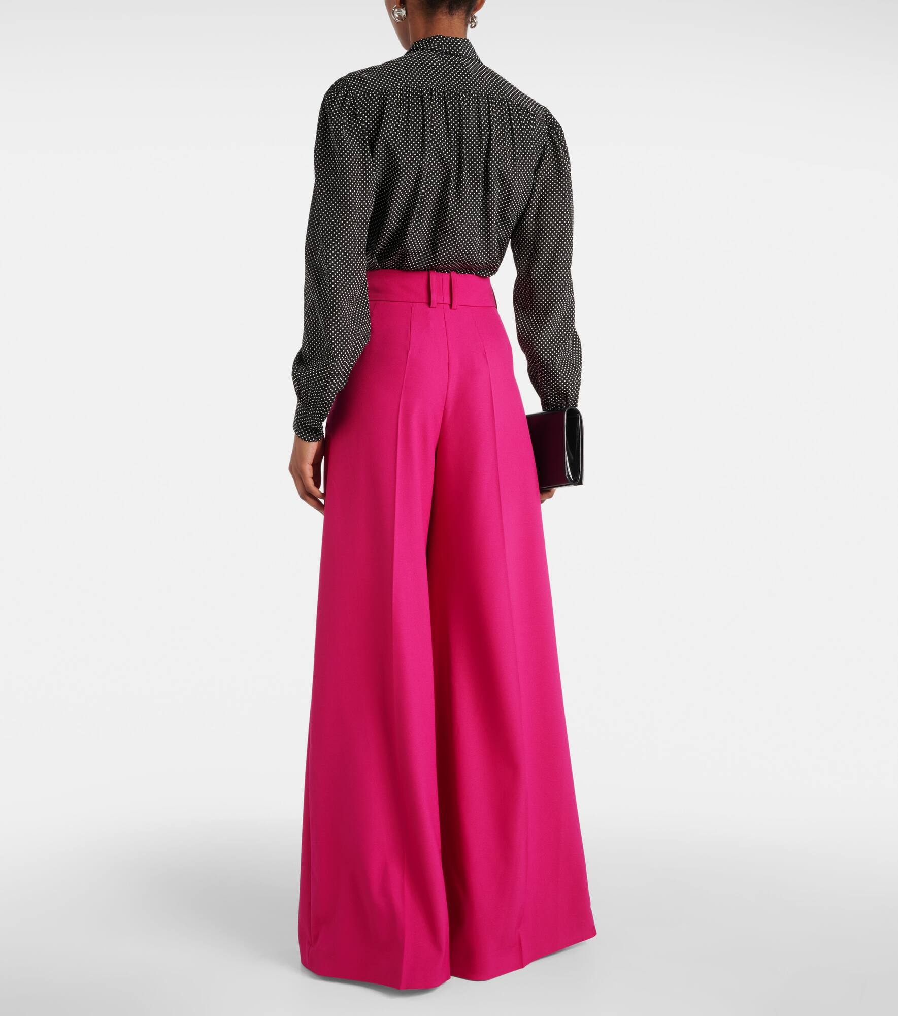 High-rise wide-leg pants - 3