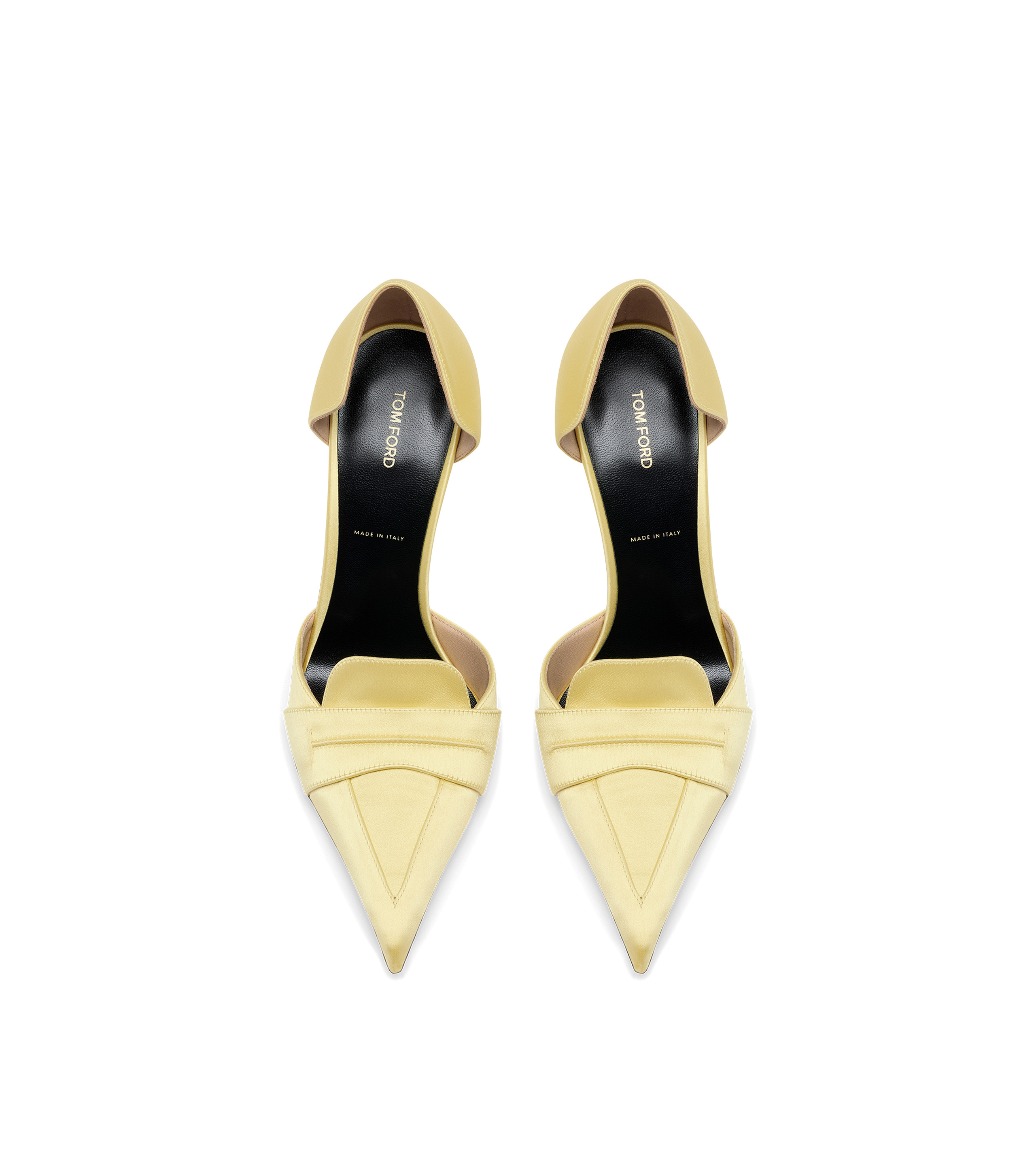 SATIN EVA D'ORSAY PUMP - 4