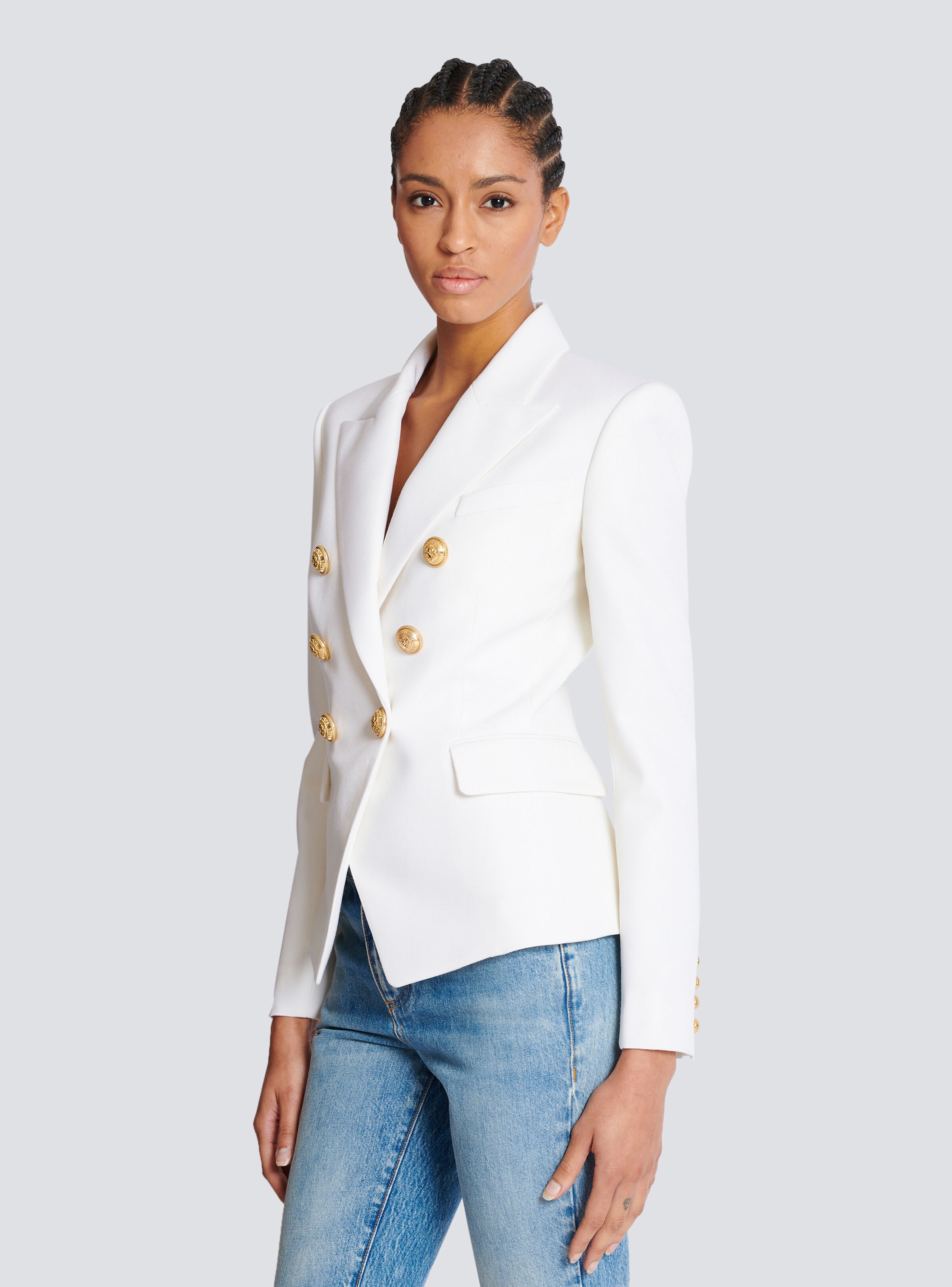 Grain de poudre 6-button jacket - 7