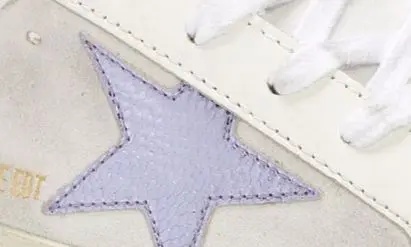 Super-Star Sneaker in White/Lilac - 7