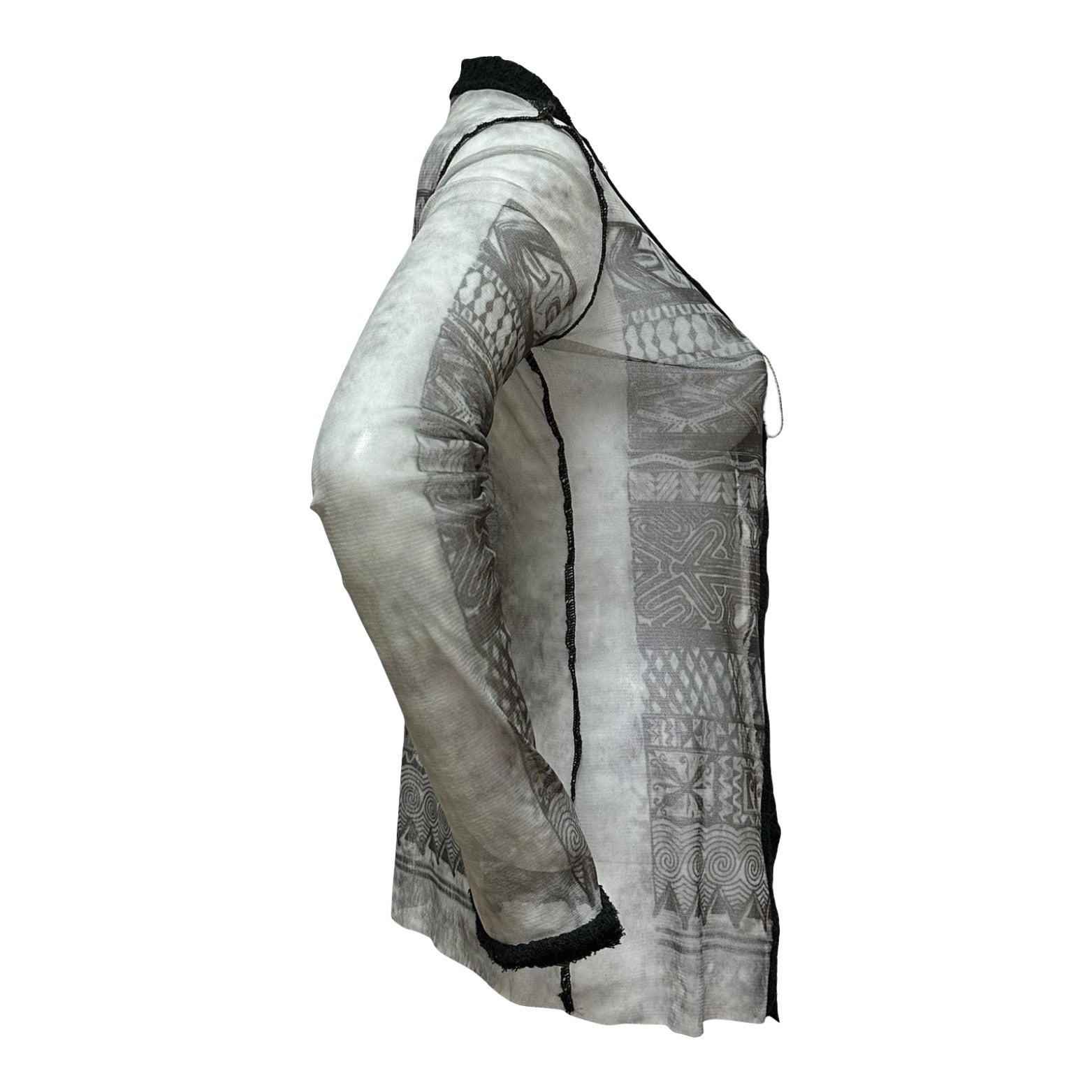 JEAN PAUL GAULTIER Mesh Cardigan - 3