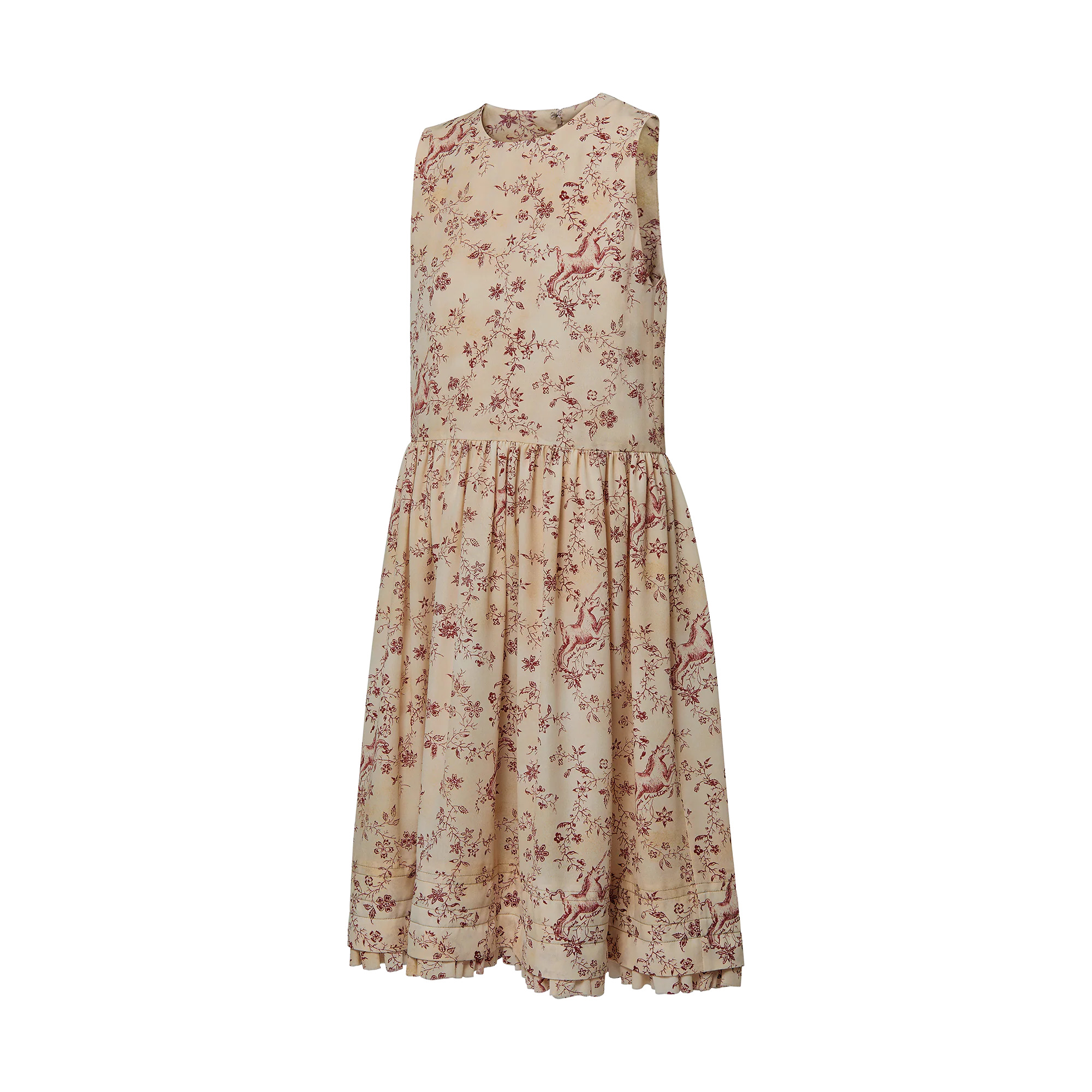 Unicorn Print Midi Dress - 2
