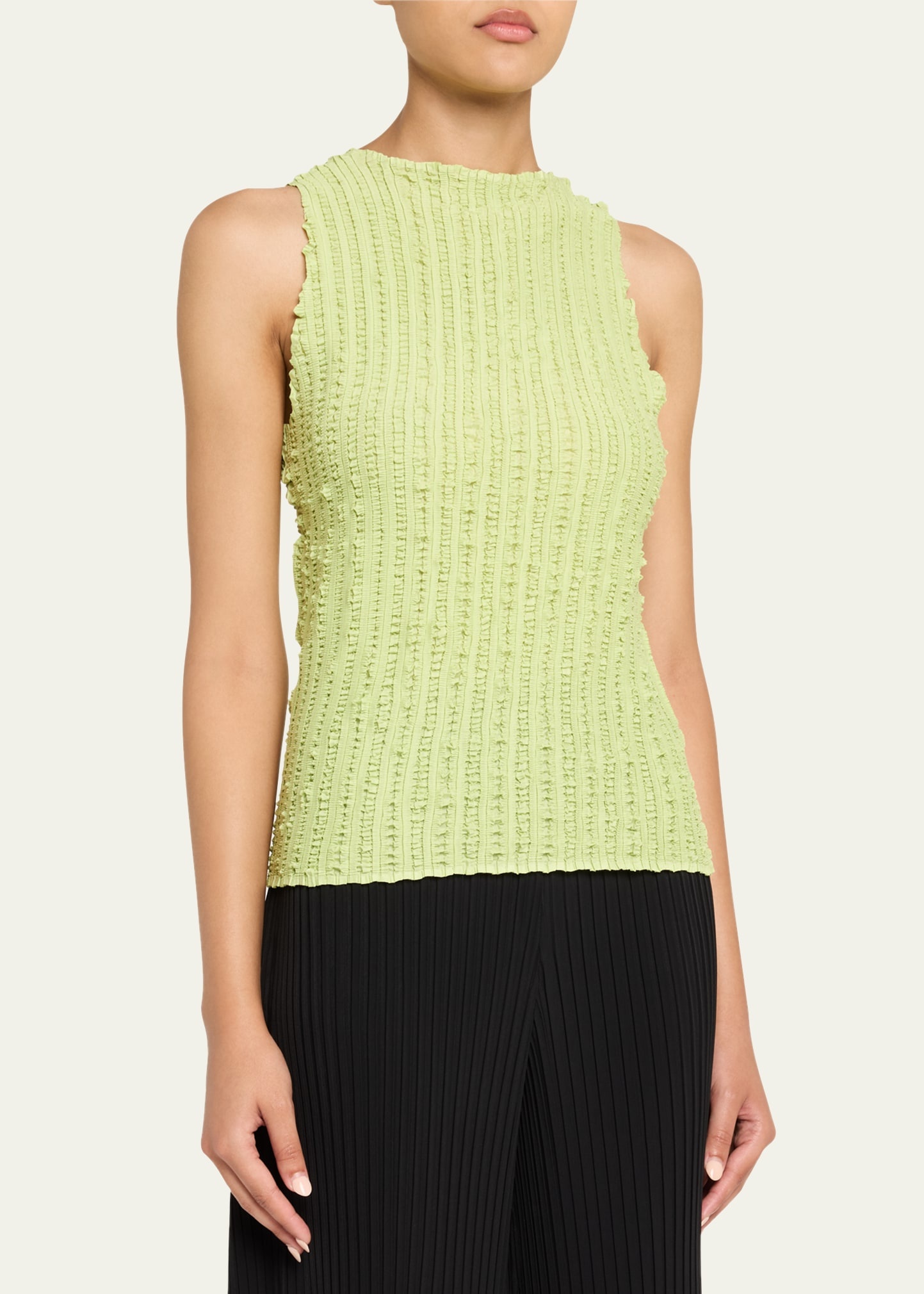 Jellyfish Pleats Tank Top - 4