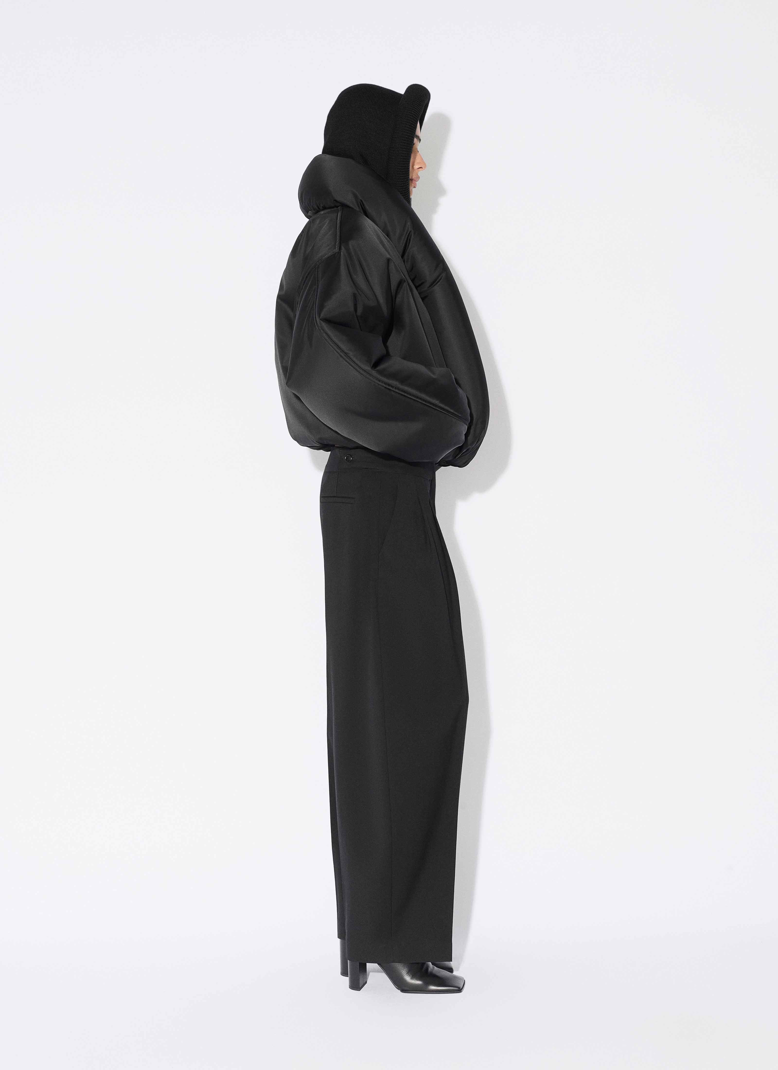 TAFFETA PADDED BOMBER - 5