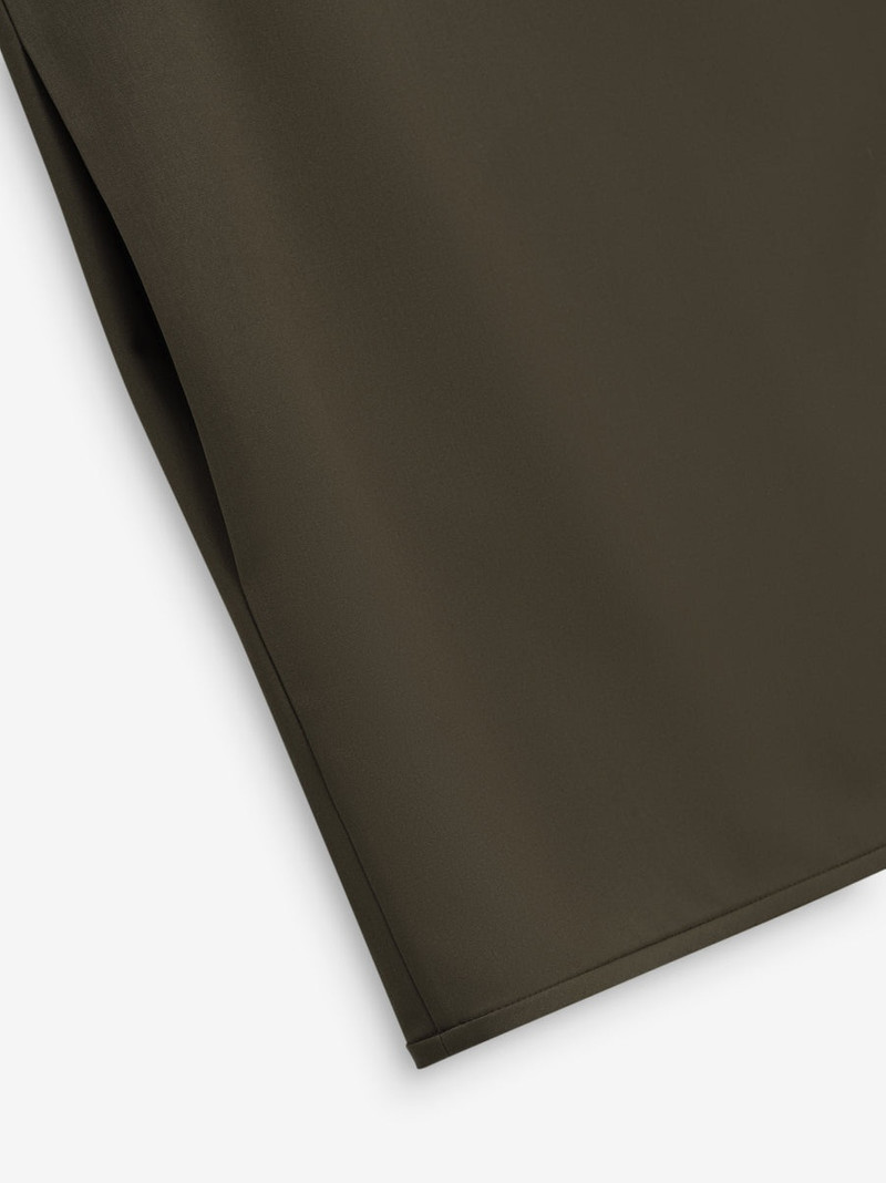 Wool Crepe High Neck Jacket 3