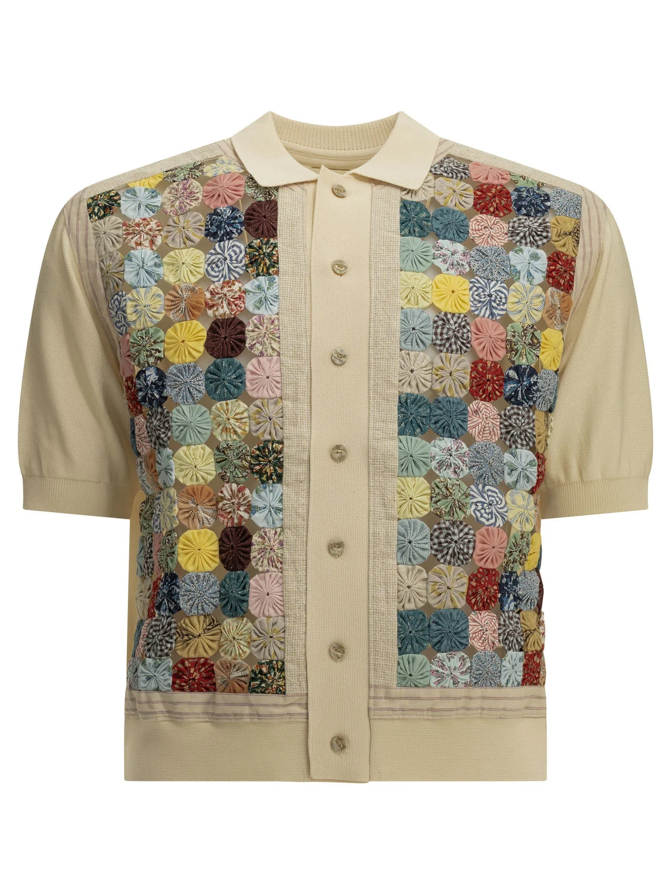 Kapital Button-down Polo Shirt Multicolor Men - 1