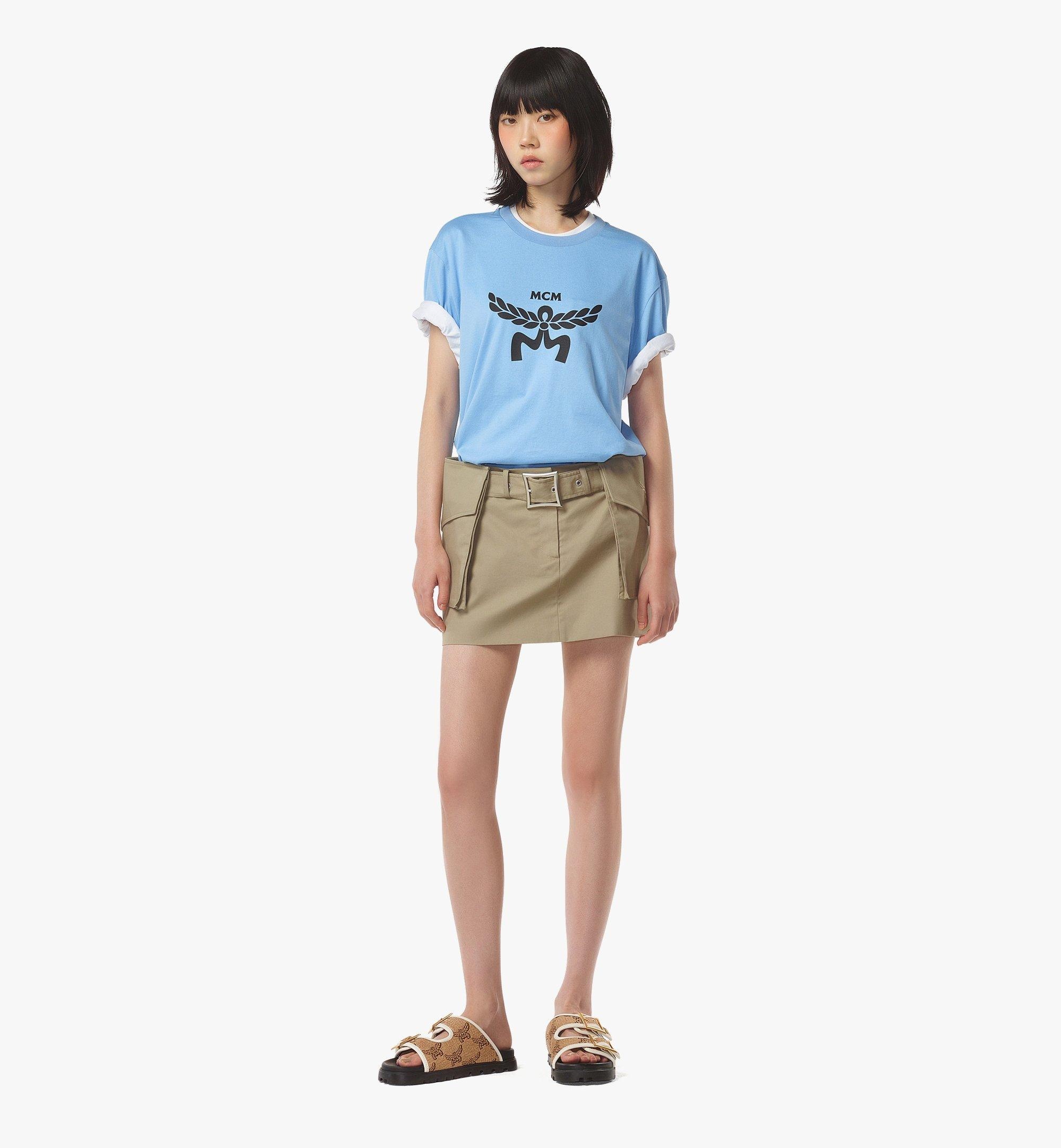 Laurel Logo Print T-Shirt in Organic Cotton - 5