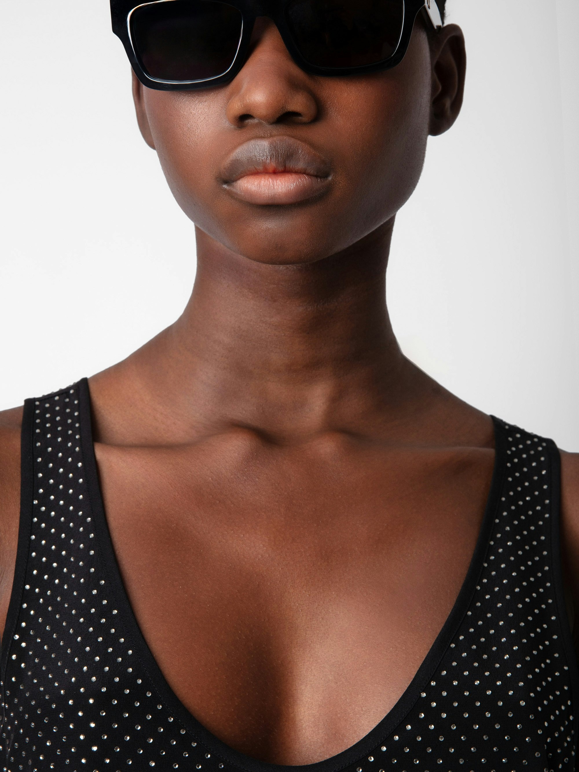Carys Diamanté Silk Top - 4