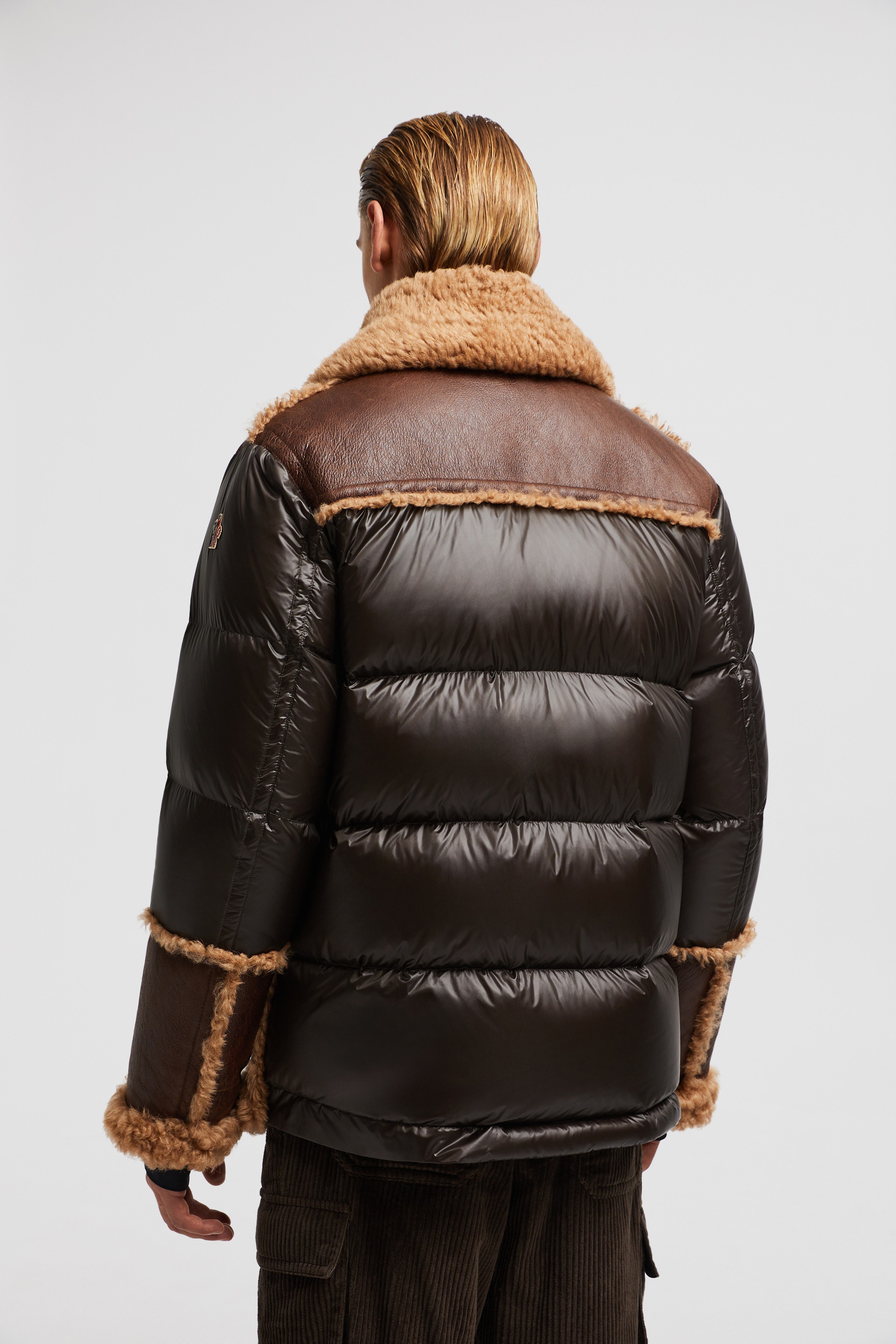 Elbrus Shearling Short Down Jacket - 5