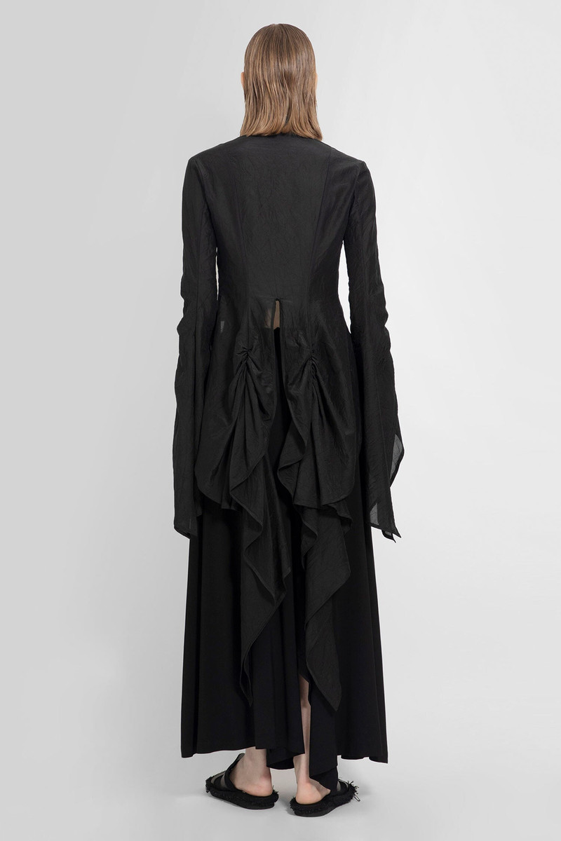 YOHJI YAMAMOTO WOMAN BLACK SHIRTS 3