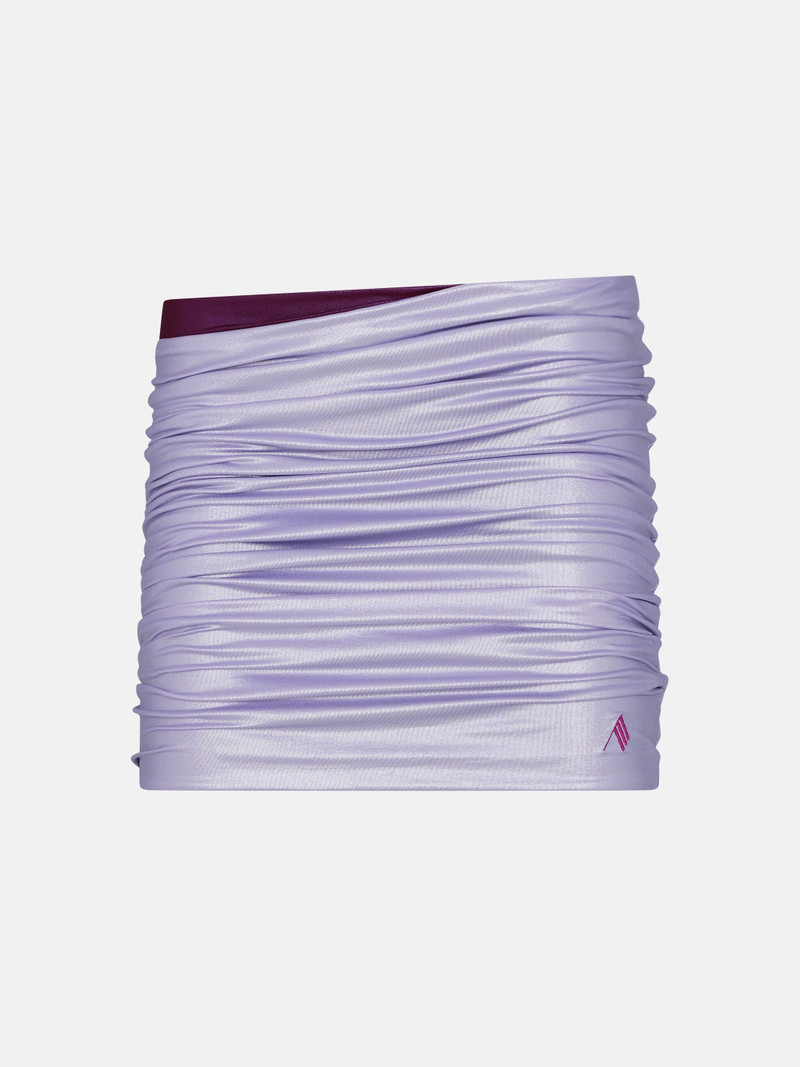 THE ATTICO LAVANDER MINI SKIRT outlook
