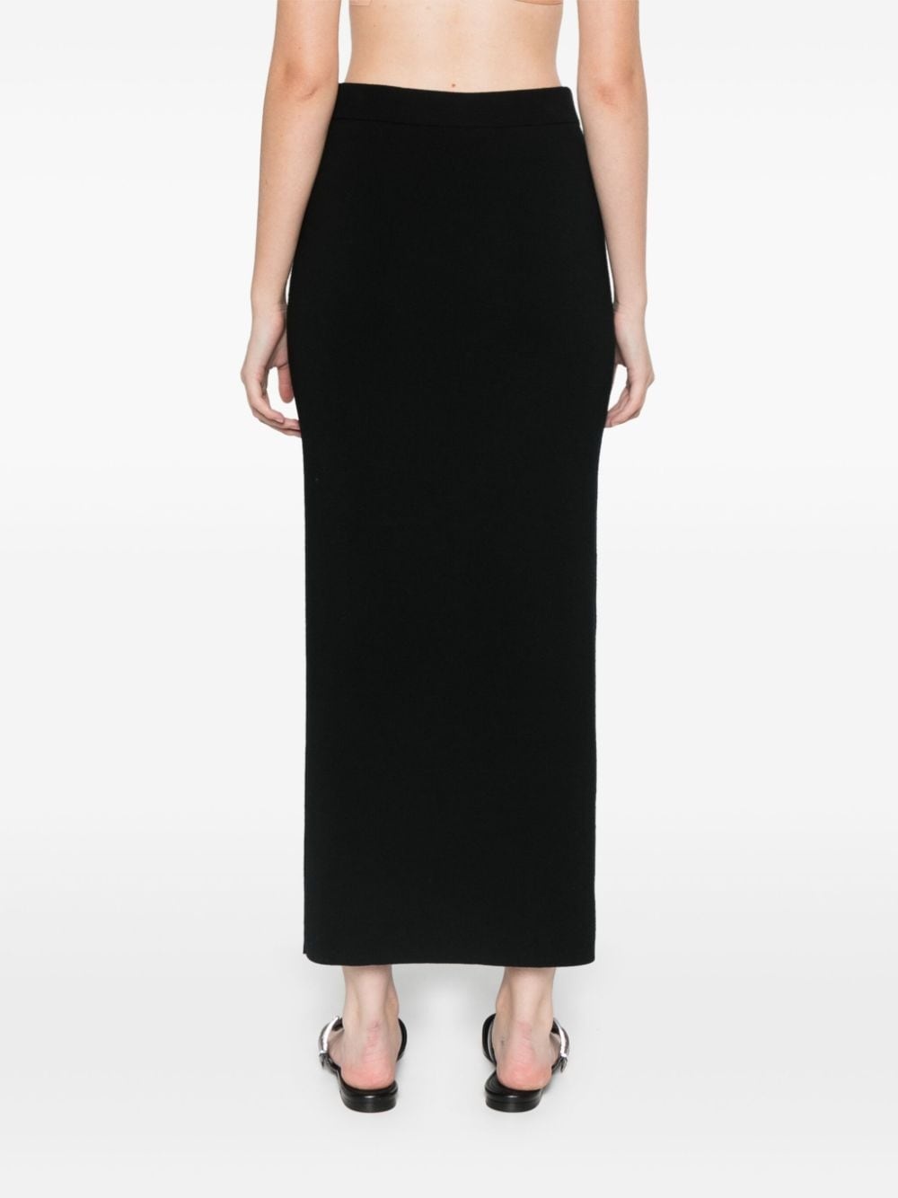 merino wool midi skirt - 4