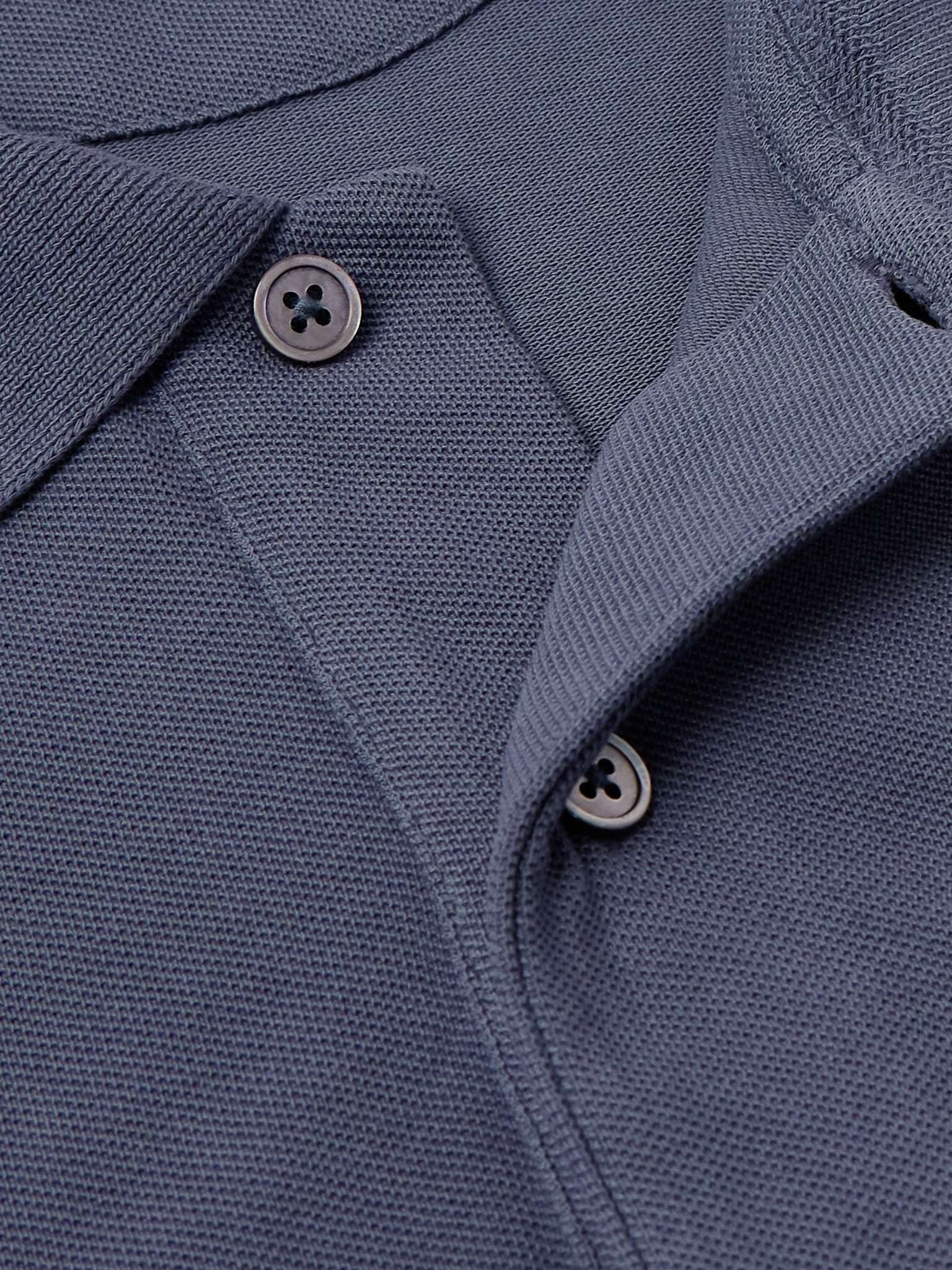 Cotton-Piqué Polo Shirt - 4