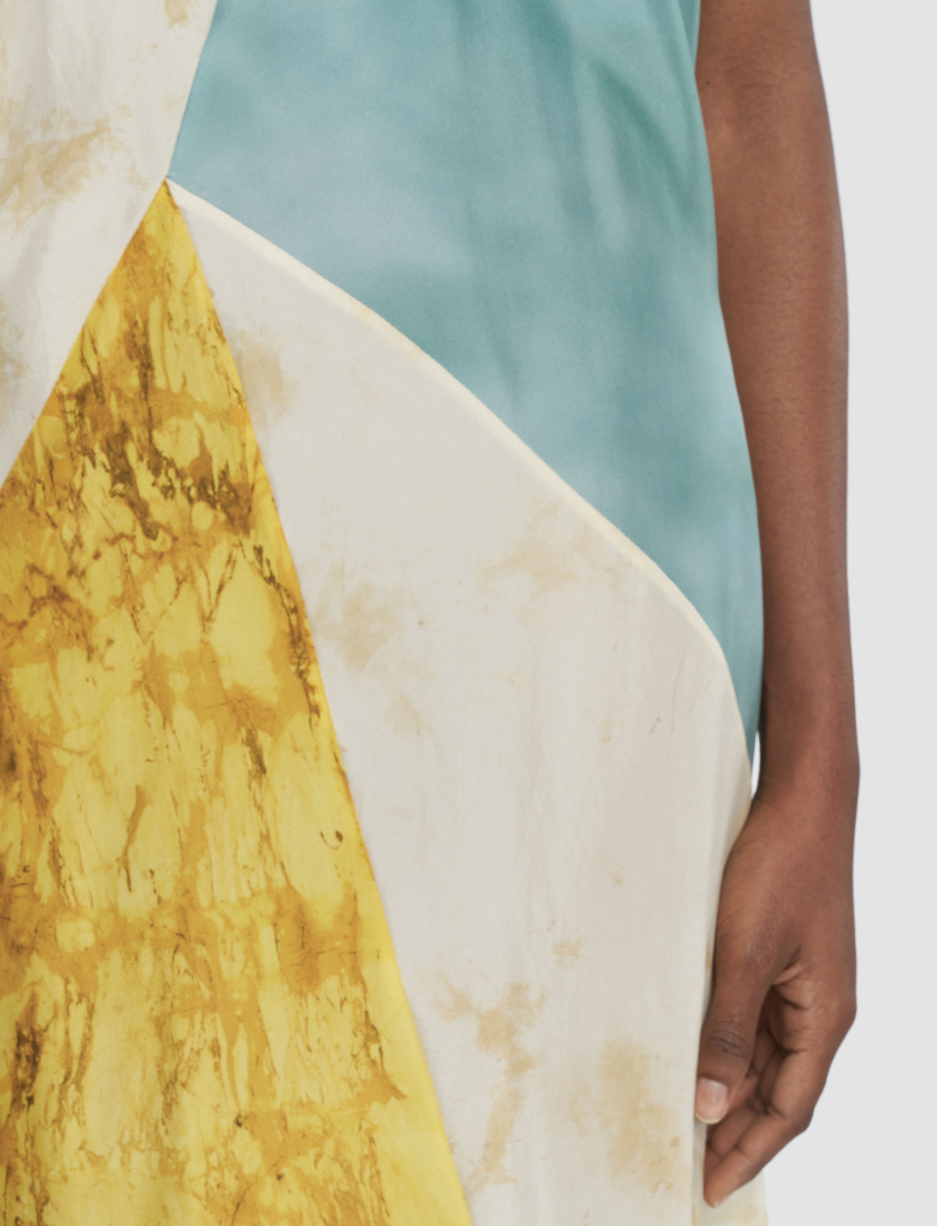 Tulipa Planchart Print Silk Dress - 4