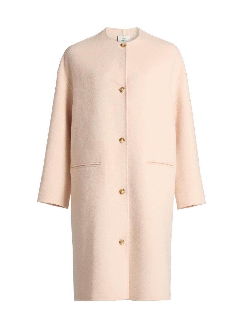 Women's Kerry Oval-Shaped Coat - Cream Rose 1