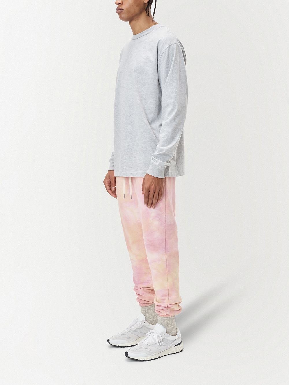 LA cotton track pants - 3