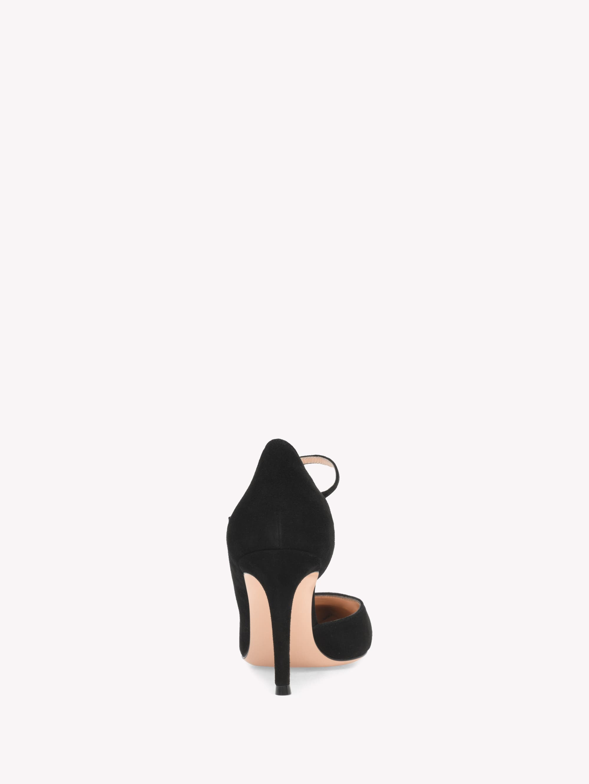 Gianvito Rossi Kelley Pump in Black Suede at Nordstrom - 4