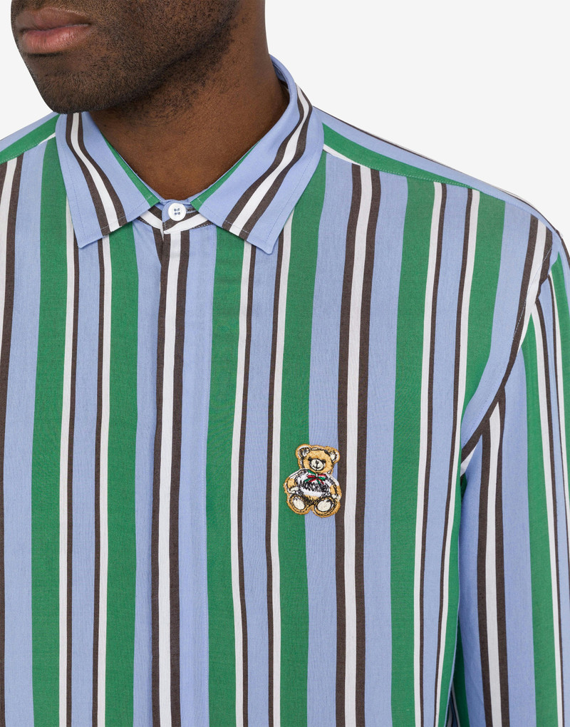 STRIPES LIGHTWEIGHT CANVAS SHIRT 4