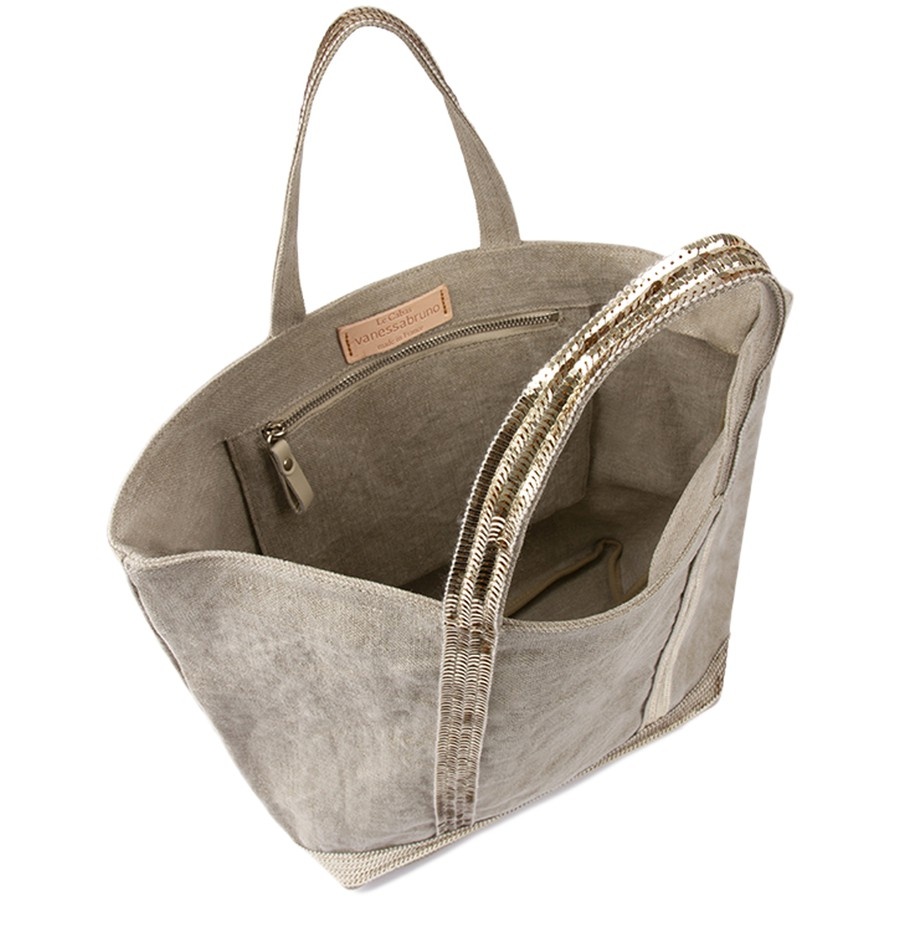 M linen tote bag - 5