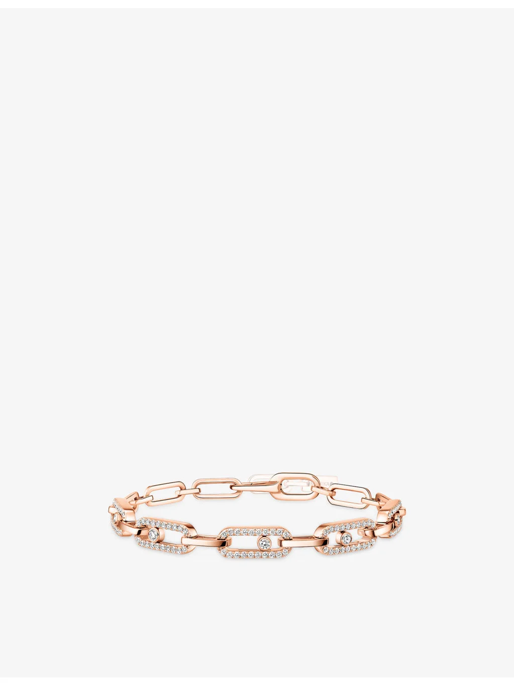 Move Link 18ct gold and 0.82ct diamond bracelet - 1