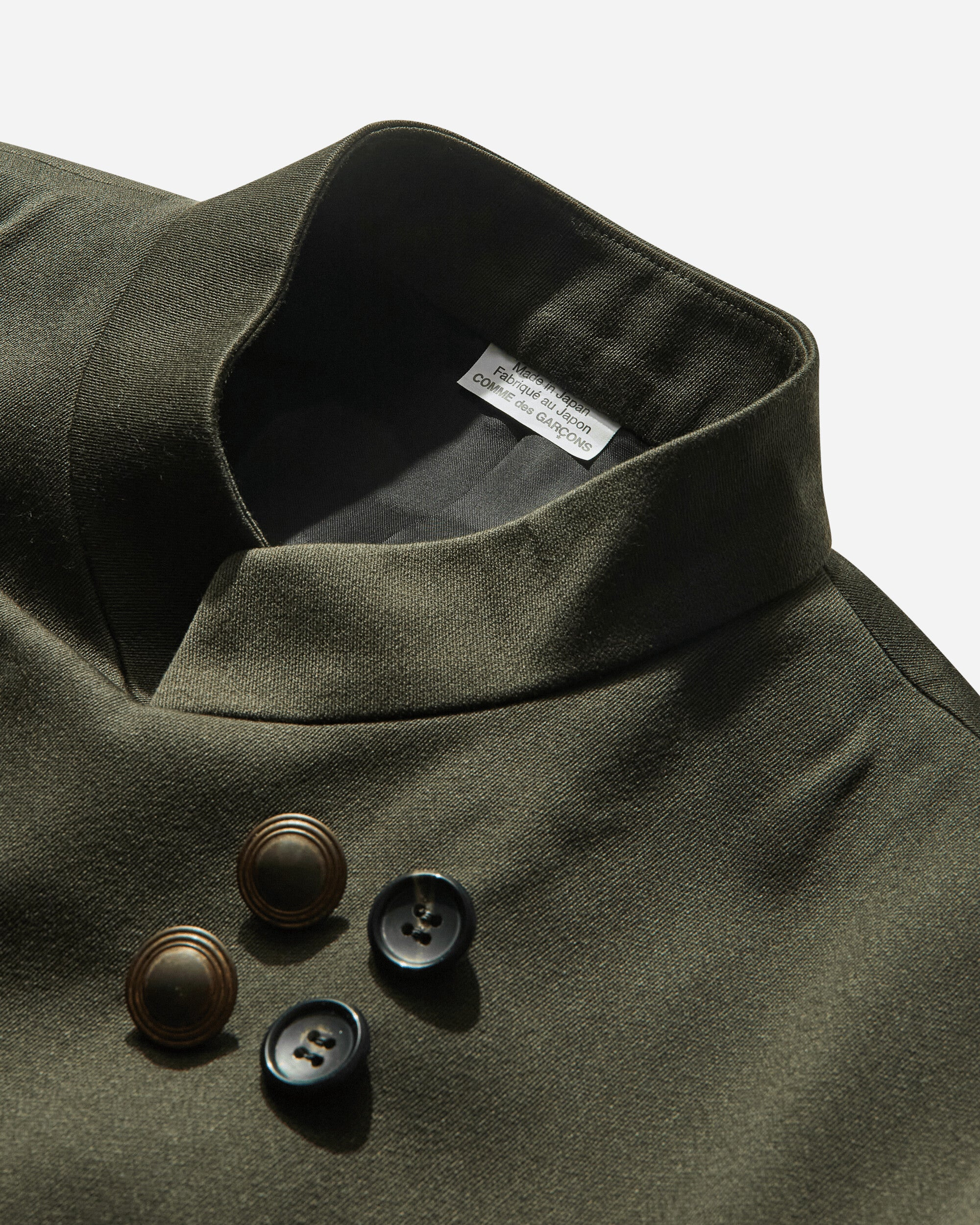 Men's Wool Blazer Khaki - 3