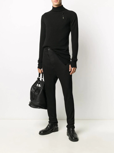 Boris Bidjan Saberi roll-neck fitted jumper outlook