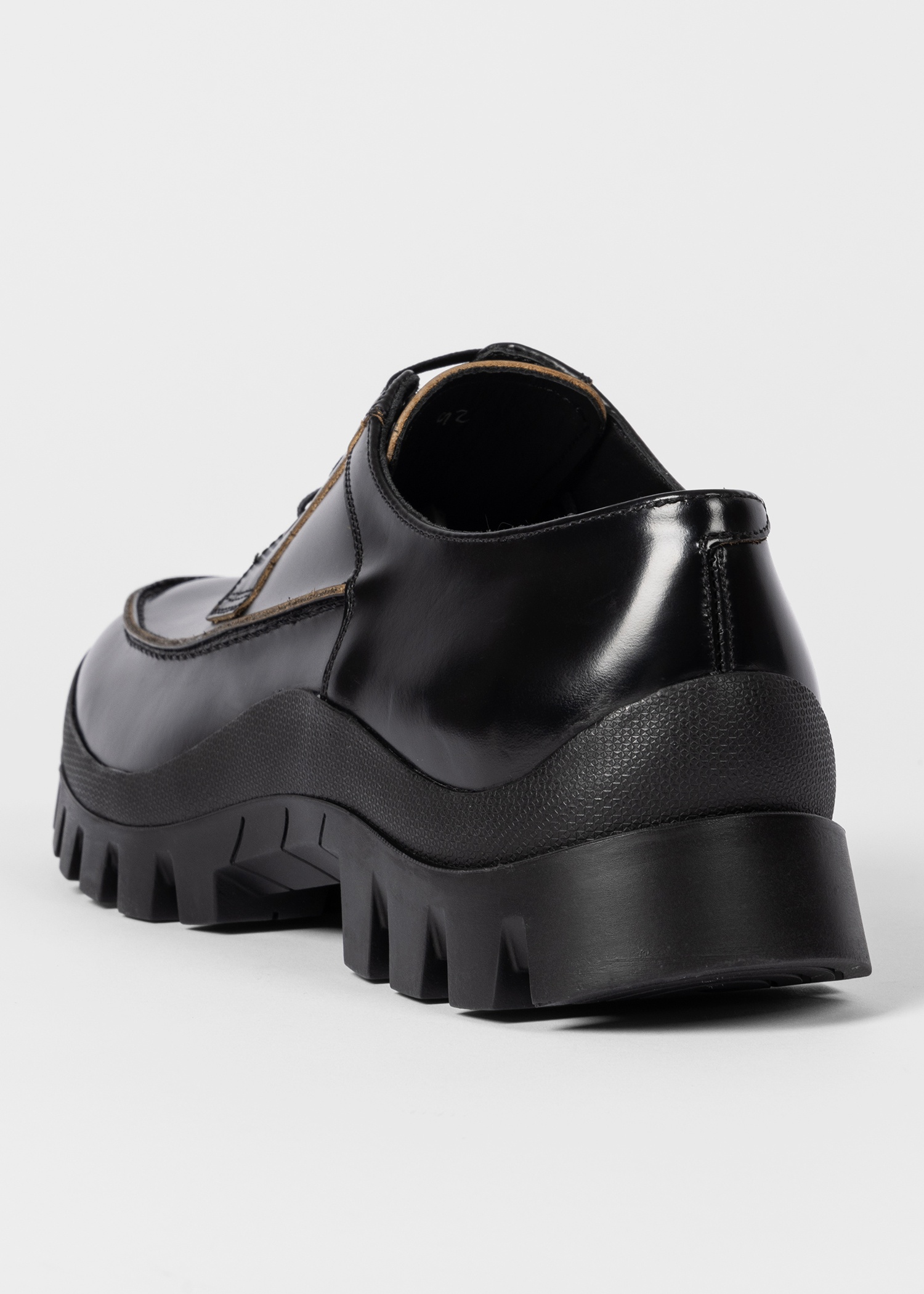 Black Leather 'Lyle' Shoes - 5