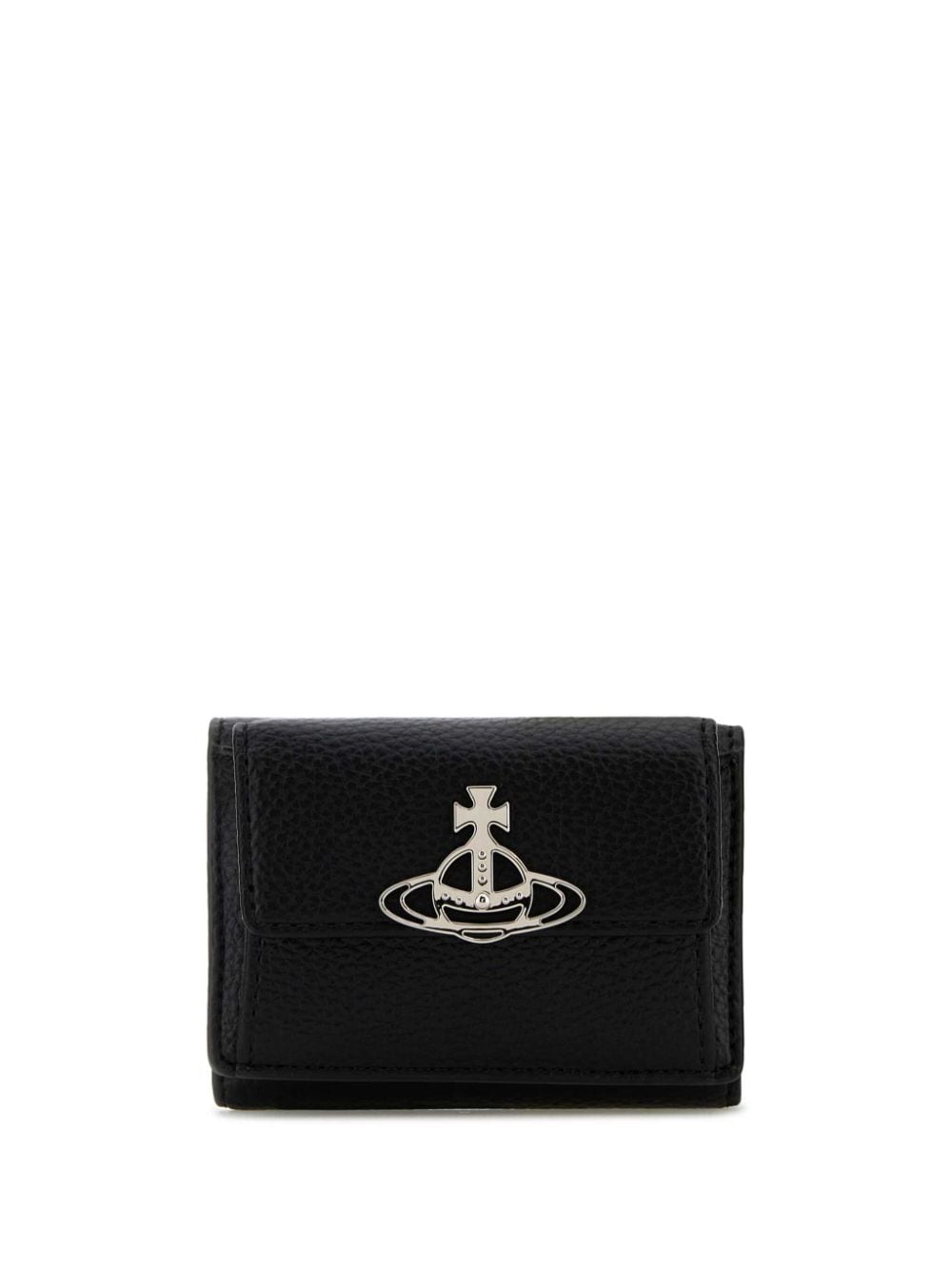 Orb-plaque flap purse - 1