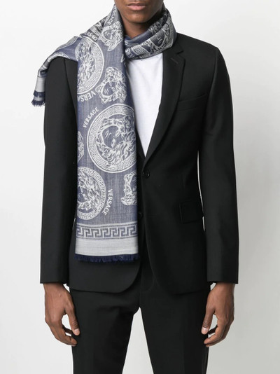 VERSACE Medusa-motif scarf outlook