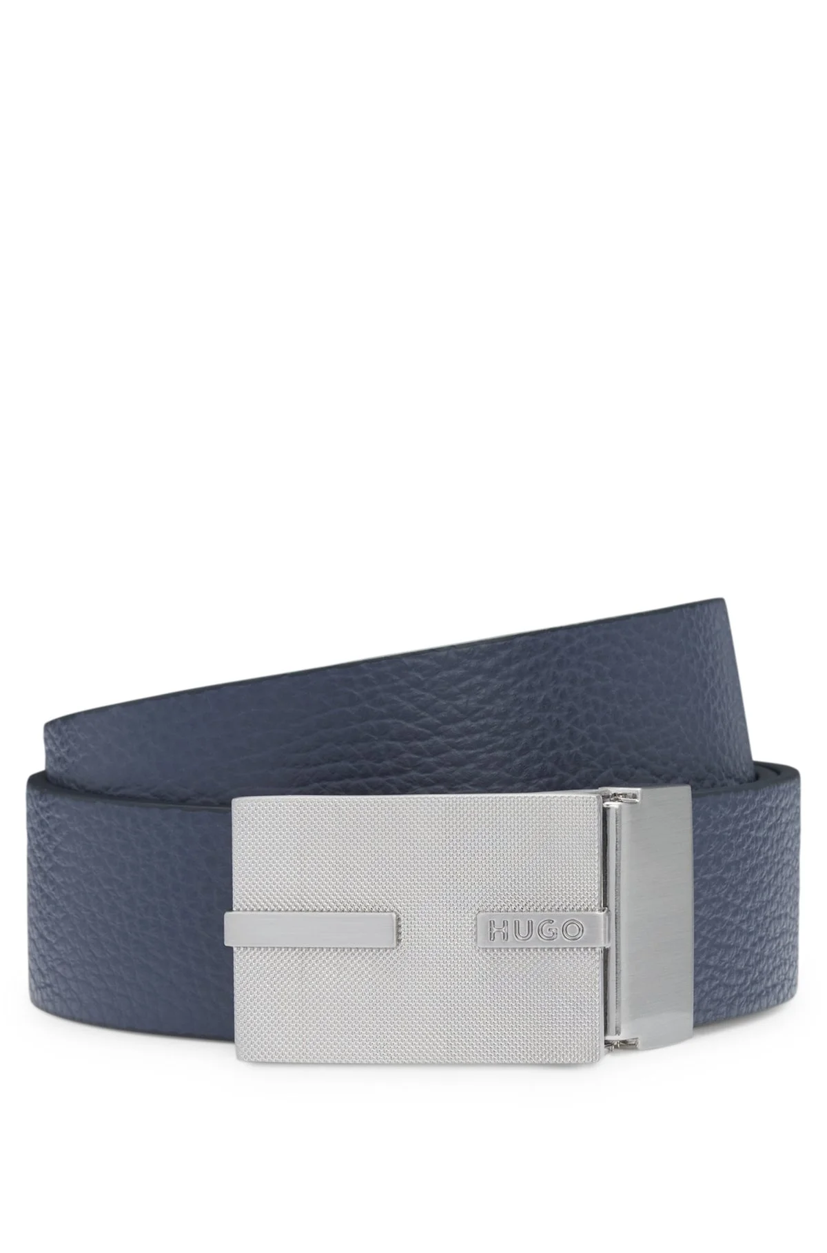 REVERSIBLE BELT IN ITALIAN LEATHER - 1