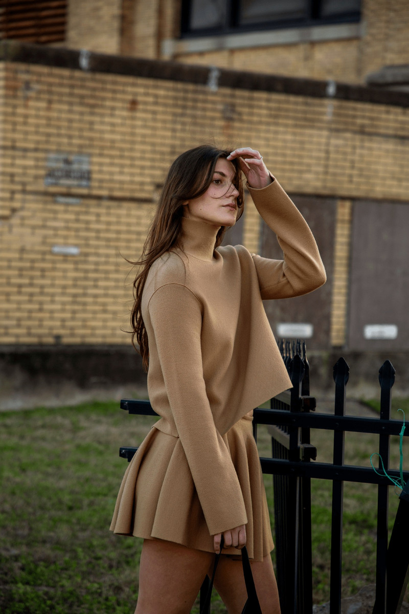 Ulli Skirt in Nougat 5