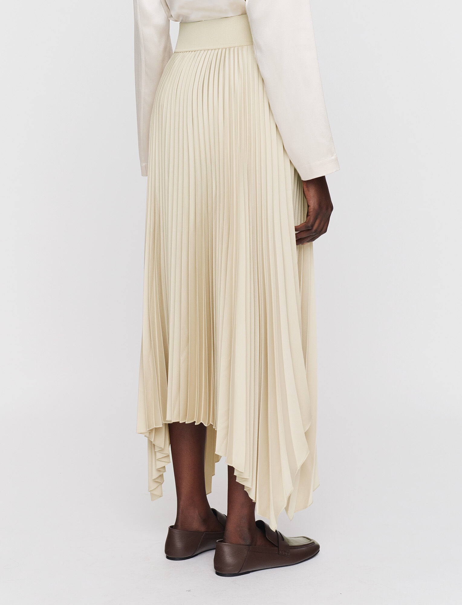 Knit Weave Plissé Ade Skirt - 3